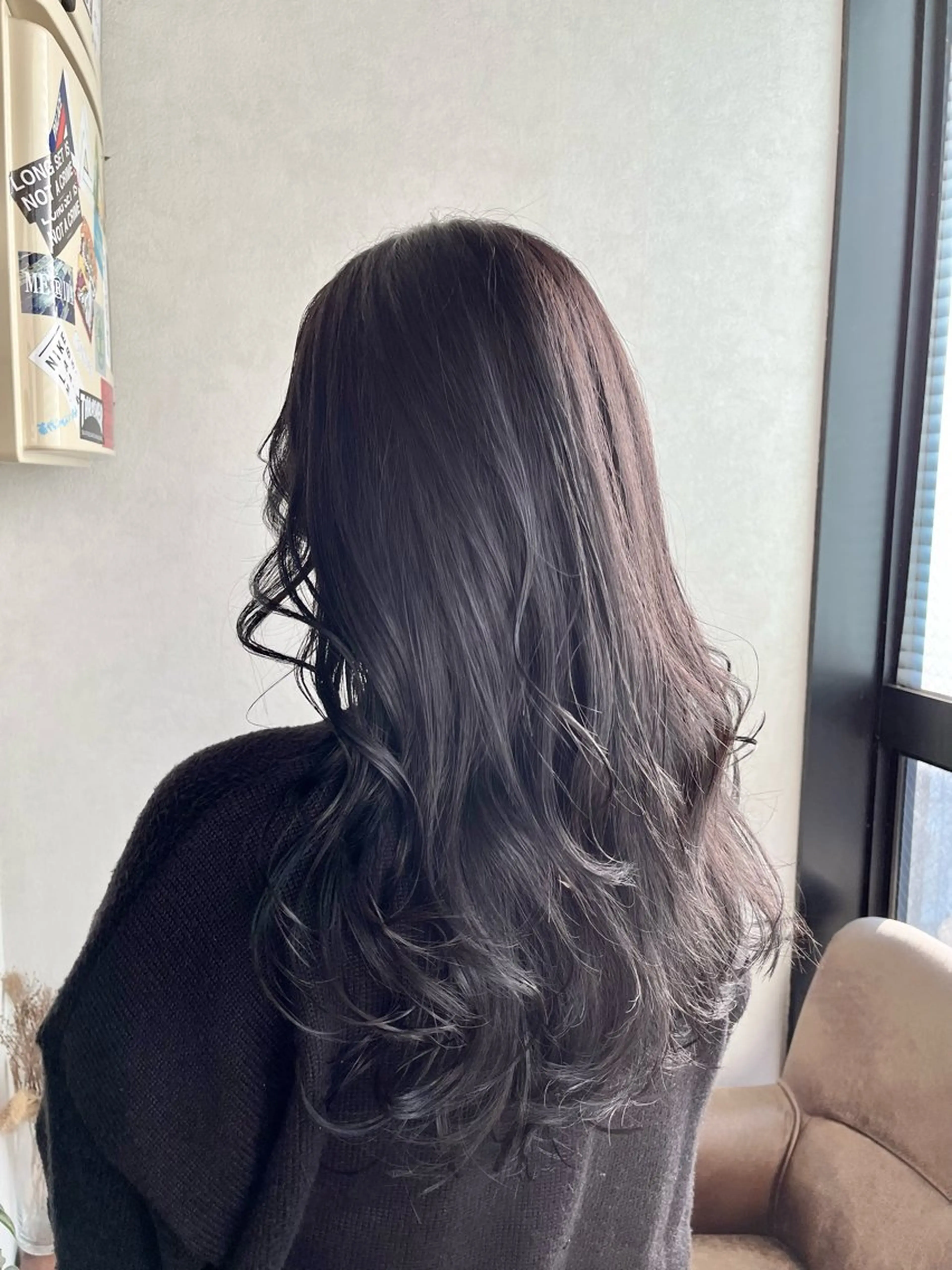 ロング カラー 透明感カラー レイヤーカット the OSCAR所属・韓国ヘアスタイリスト Harukaのヘアスタイル