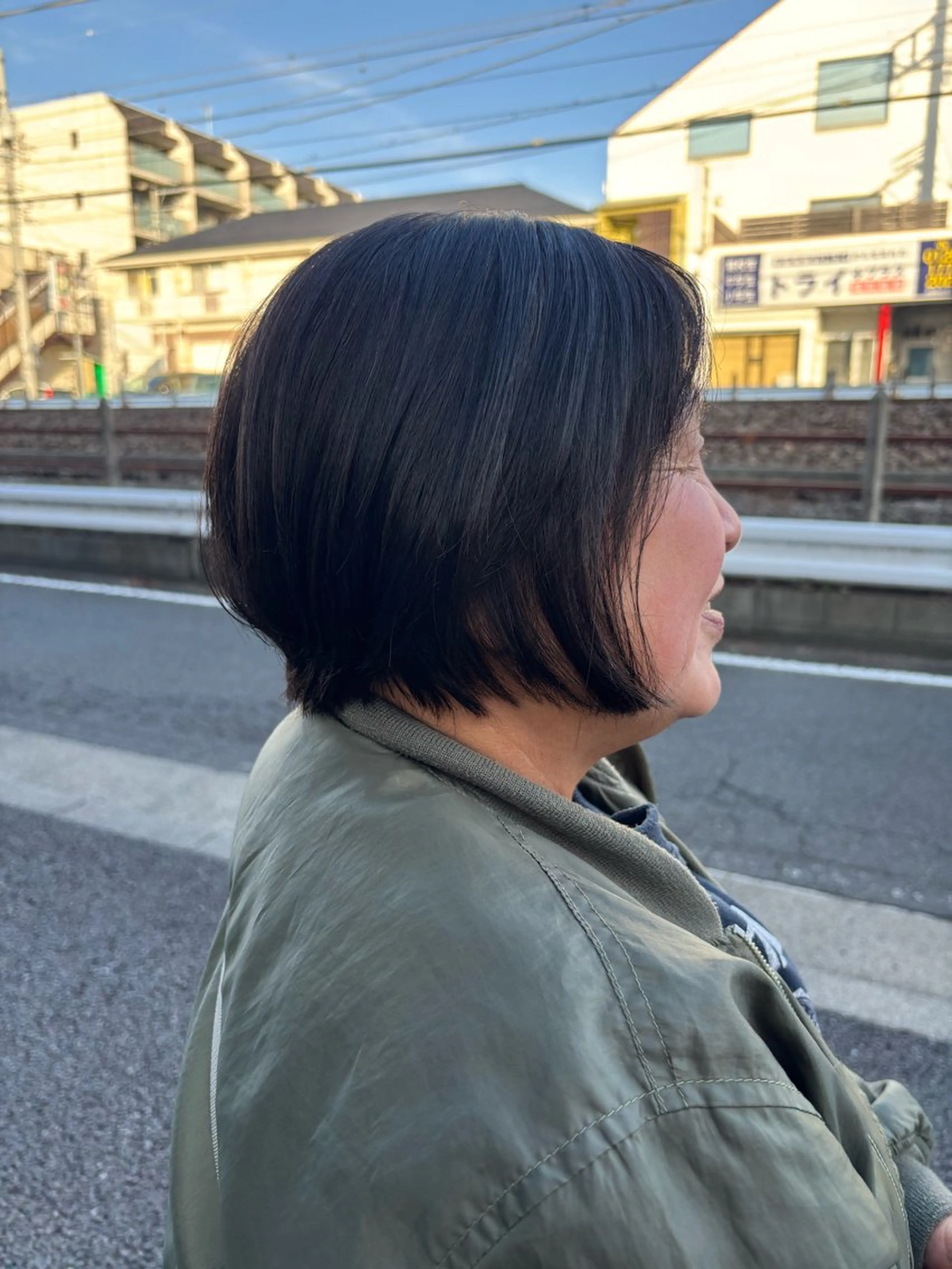 ショート ショートヘア ふじたしの/湘南台 ハイライト/カラーのヘアスタイル