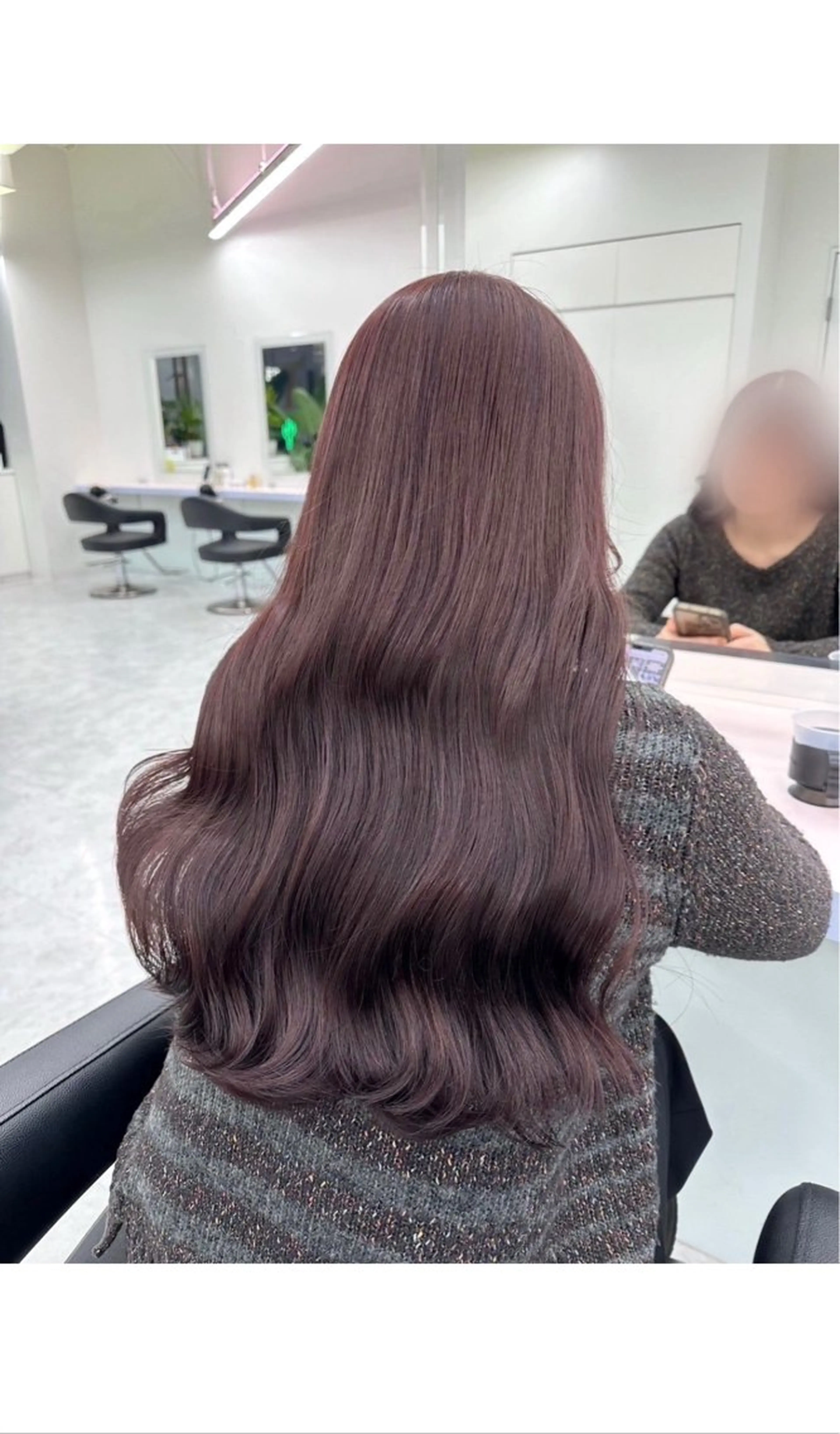 ロング カラー ヘアカラー トリートメント ヘアセット NANA🥀韓国ヘア /レイヤー/暖色🥀のヘアスタイル