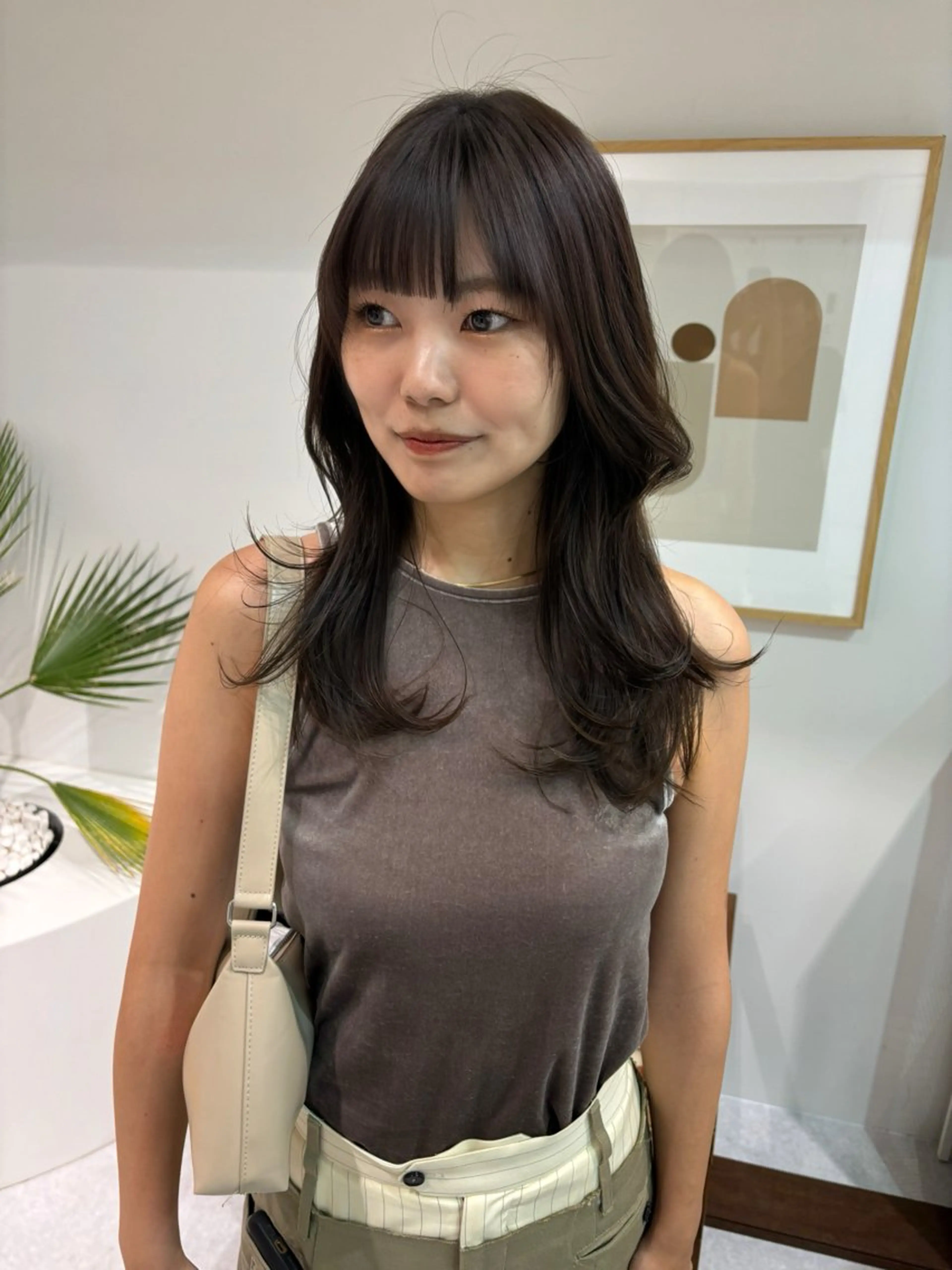 ロング カラー カット ヘアカラー トリートメント レイヤーカット🎀 kanaのヘアスタイル