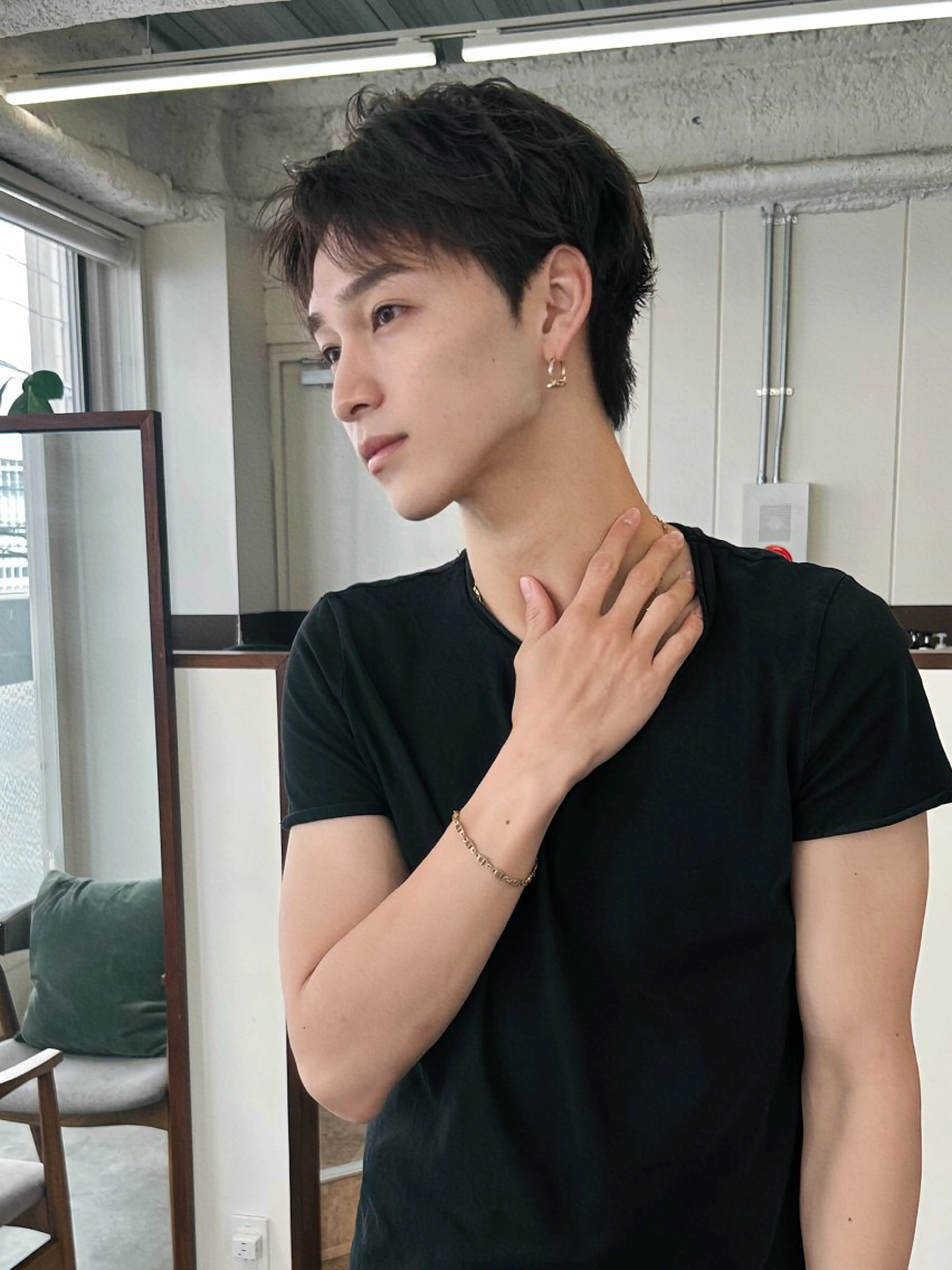 メンズ カット 横浜メンズ特化 田中リョウのヘアスタイル