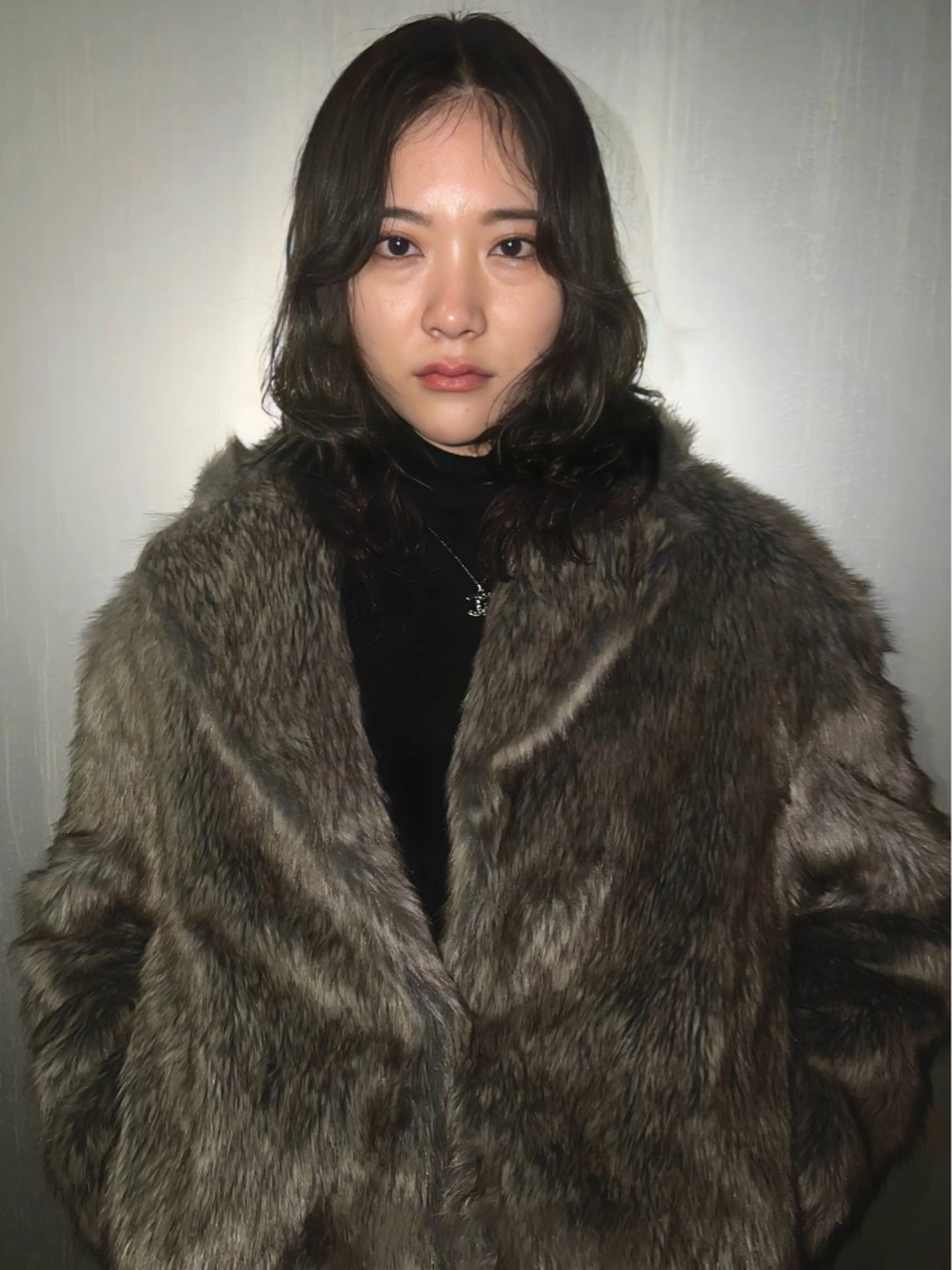 セミロング カット ヘアカラー トリートメント レイヤー/ 透明感SHIMAのヘアスタイル