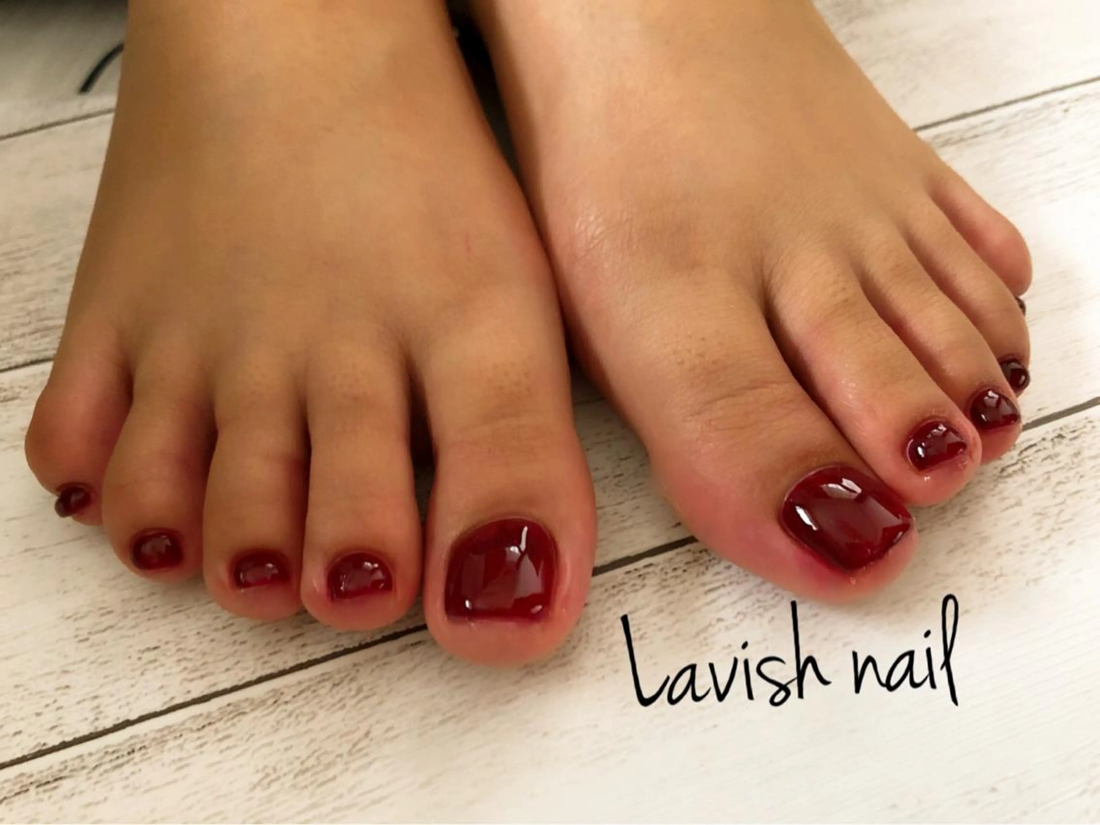 ネイル フットネイル Lavish nailのネイルデザイン