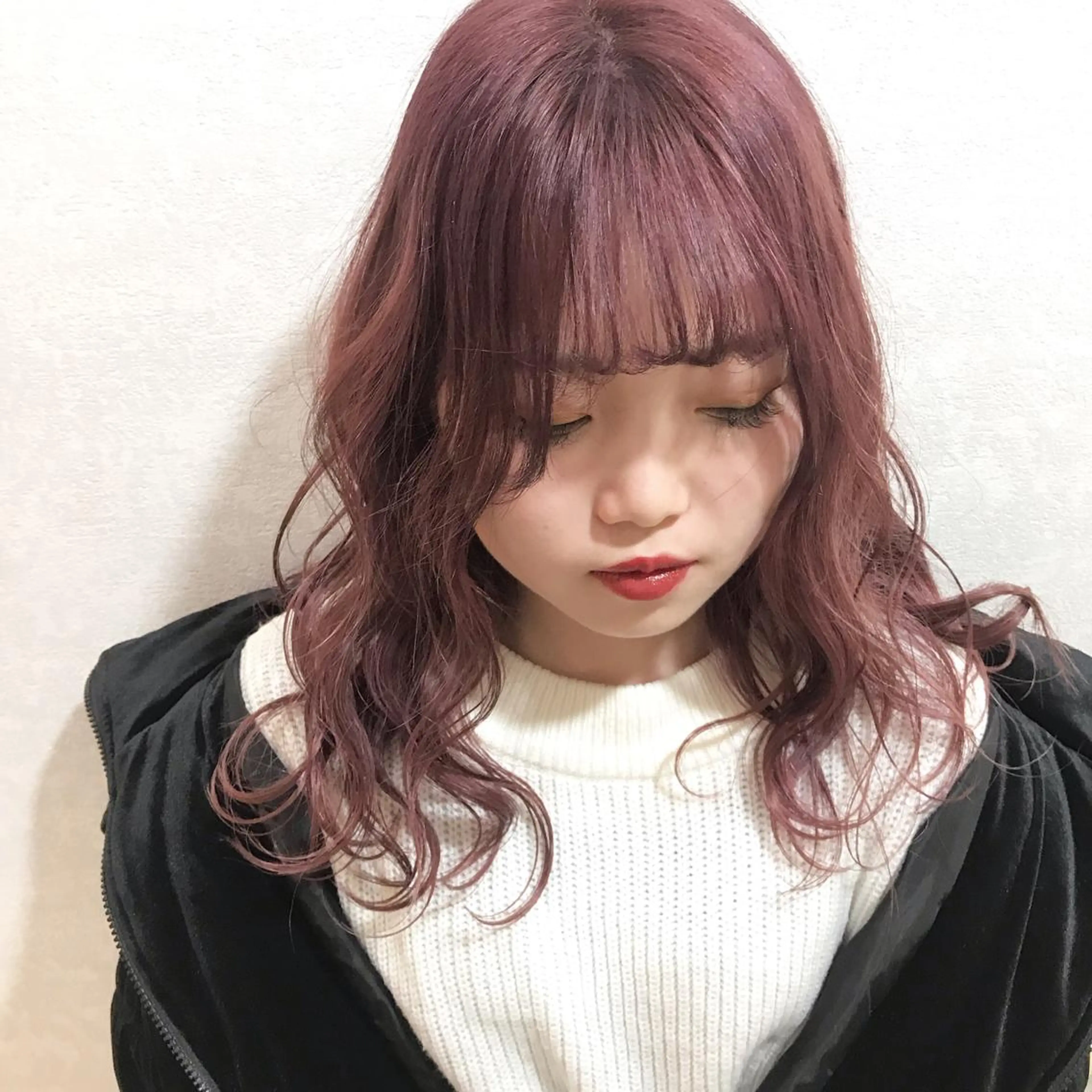 セミロング カラー 🧡色落ちまで2度綺 麗なカラー🧡ヨシキのヘアスタイル