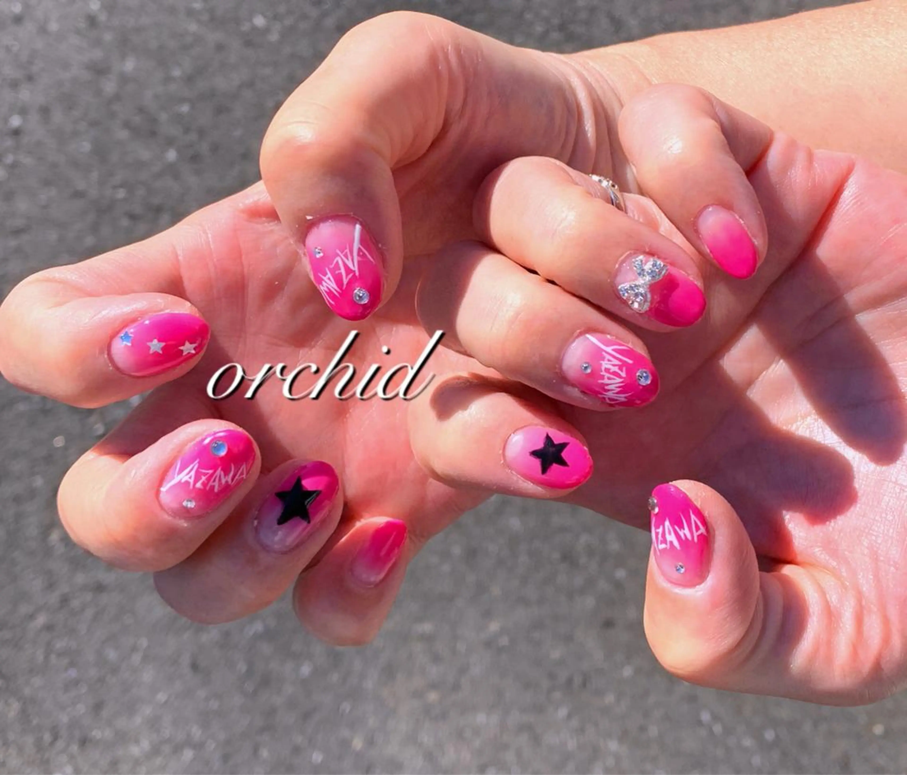 ネイル orchid ♡オーキッドのネイルデザイン