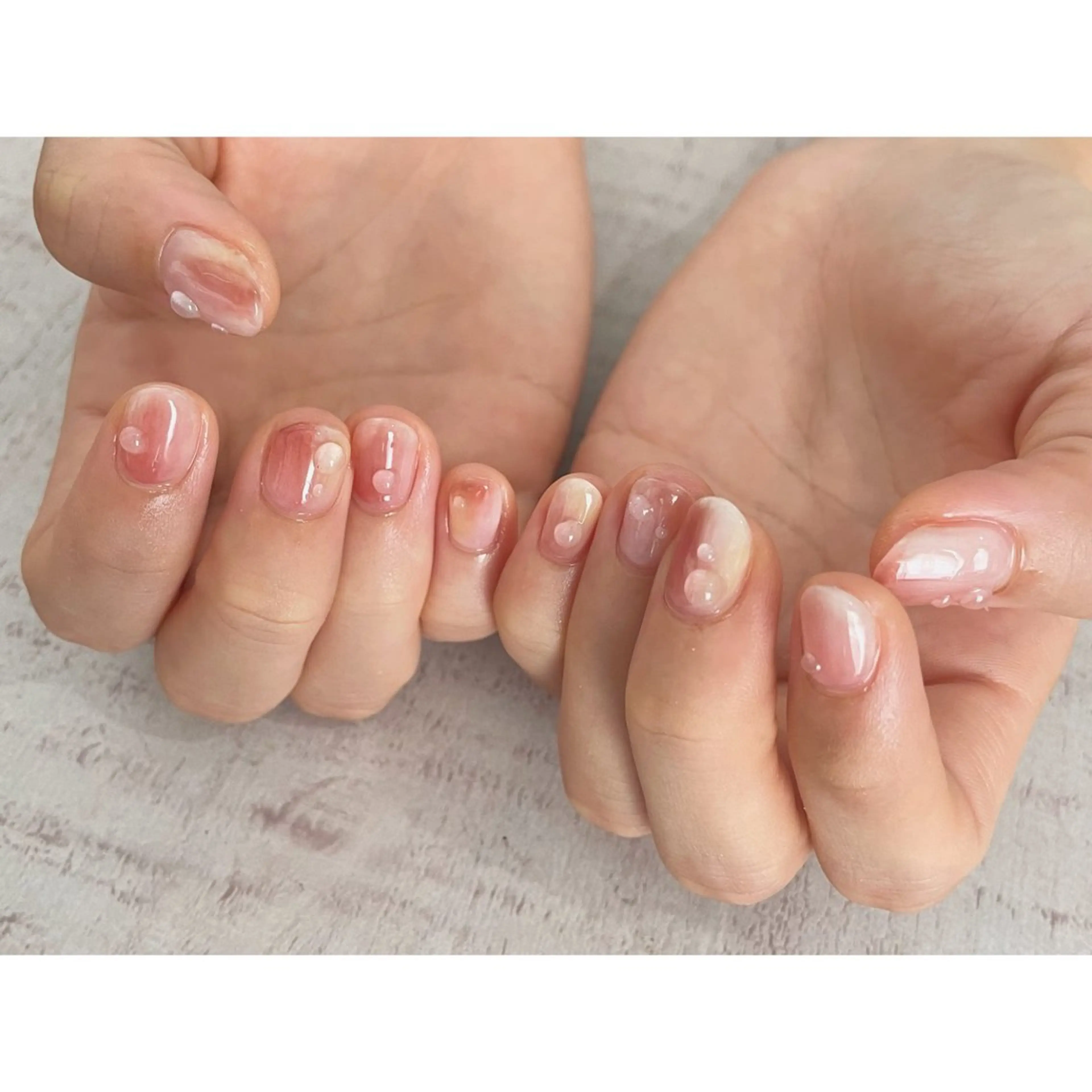 ネイル 𖡼 yumenoのネイルデザイン