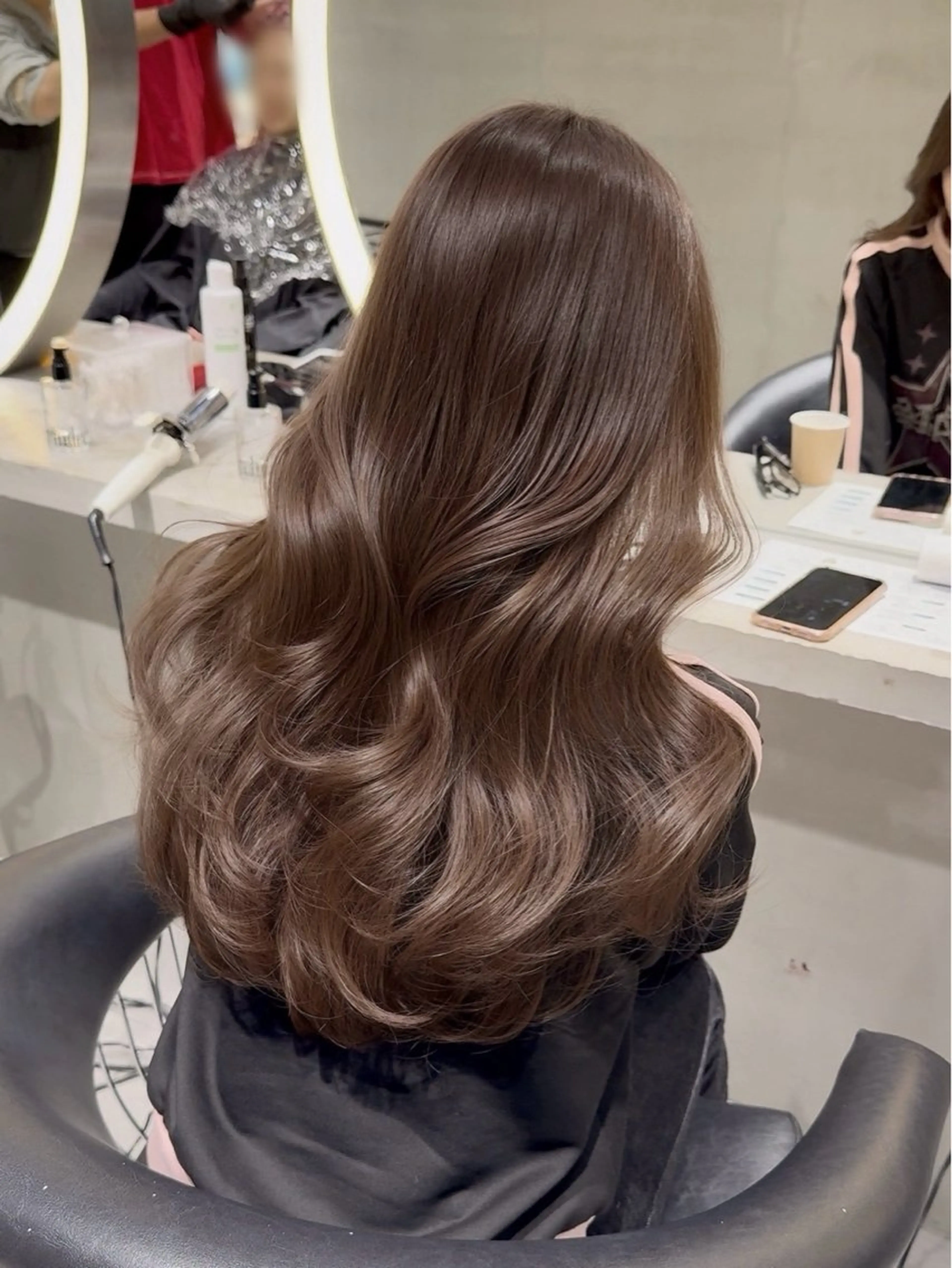 セミロング カラー ヘアカラー トリートメント 💎髪質改善💎 LondMeliaのヘアスタイル