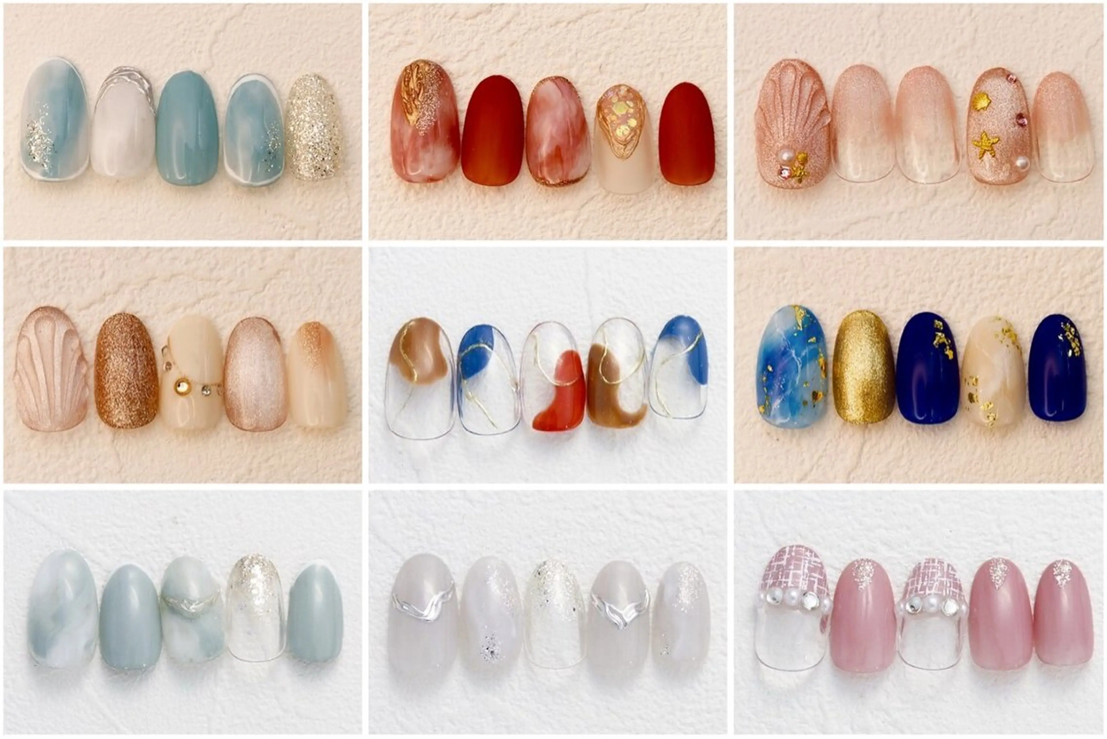 ネイル クレアラルーチェ 高松丸亀町店のネイルデザイン