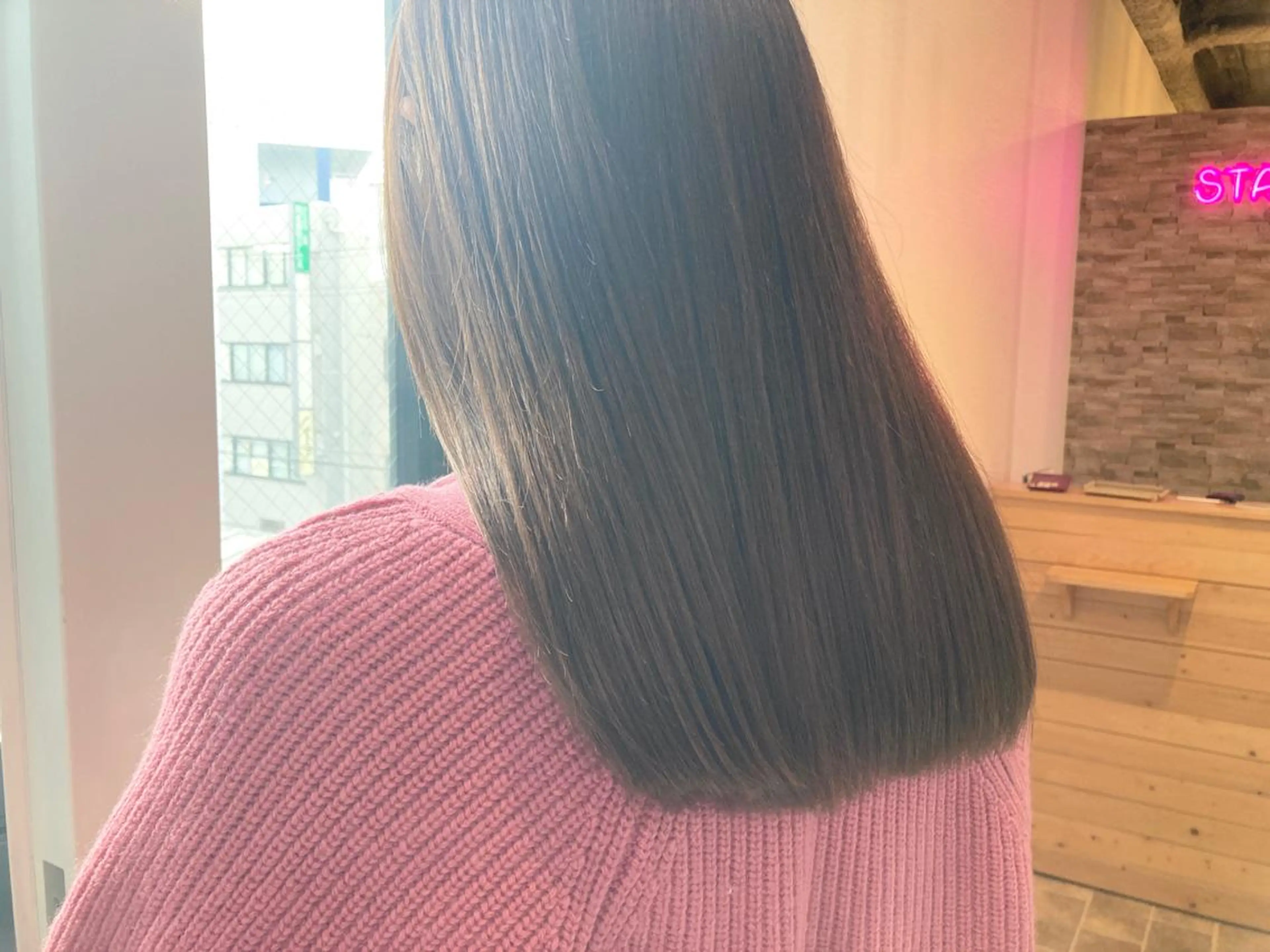 ミディアム カラー カット パーマ カラー#ブリーチ⭐️ STAR☆RIVERのヘアスタイル