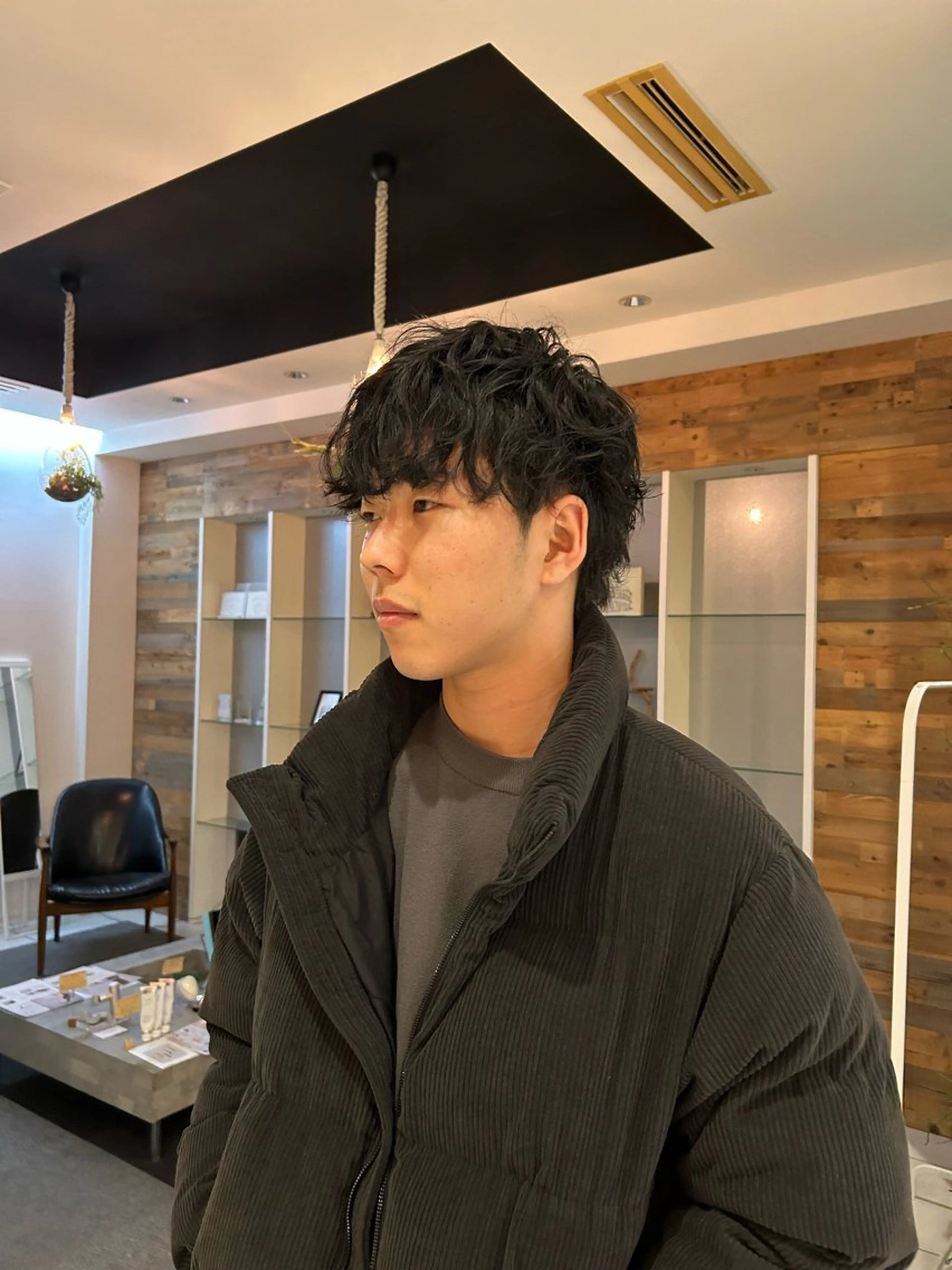 パーマ メンズ メンズパーマ スパイラルパーマ 髪質改善/ストレート パーマ長久手/ひかるのヘアスタイル