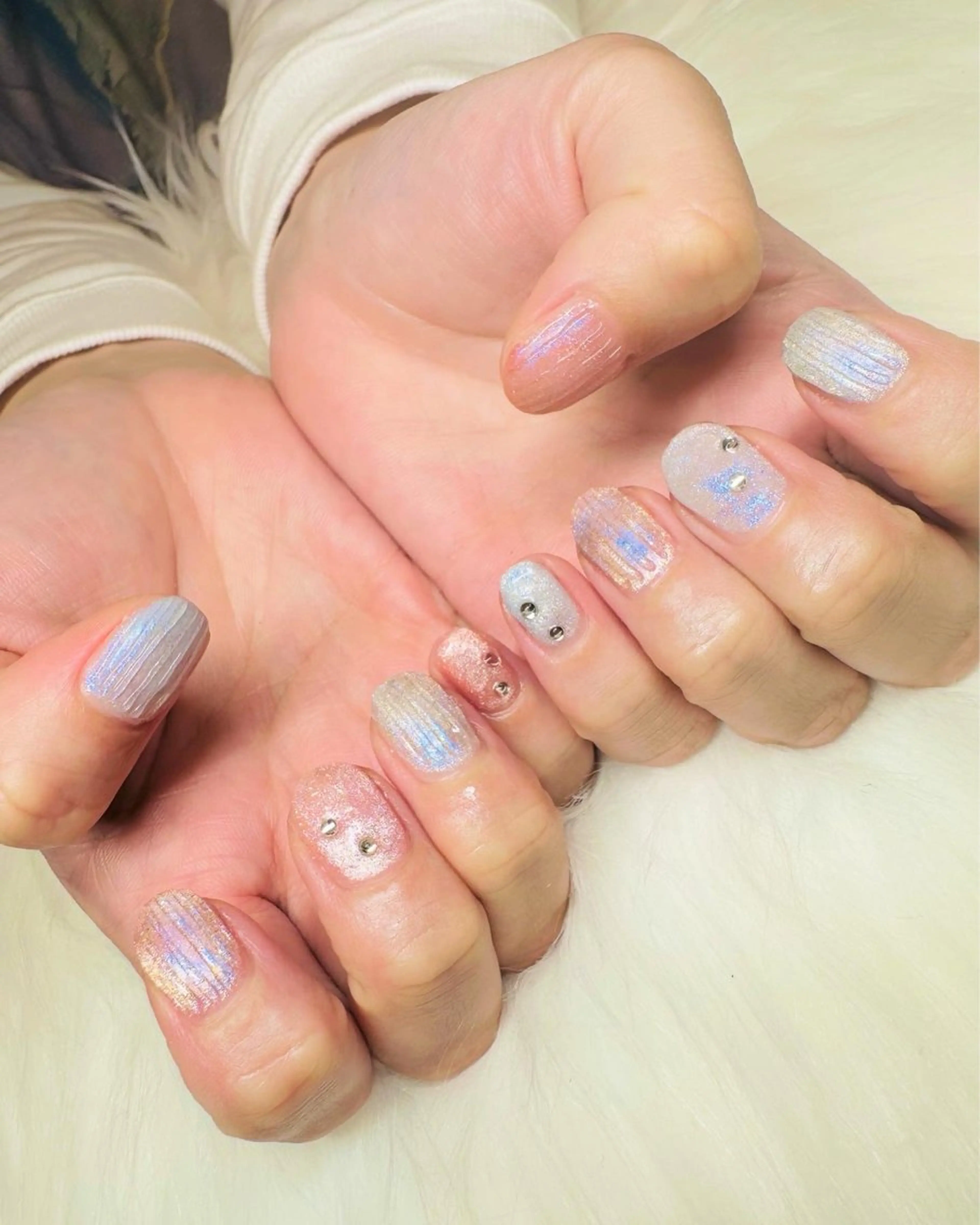 ネイル 春ネイル ハンドネイル ネイルサロンエレノア所属・田端 笑理菜のネイルデザイン