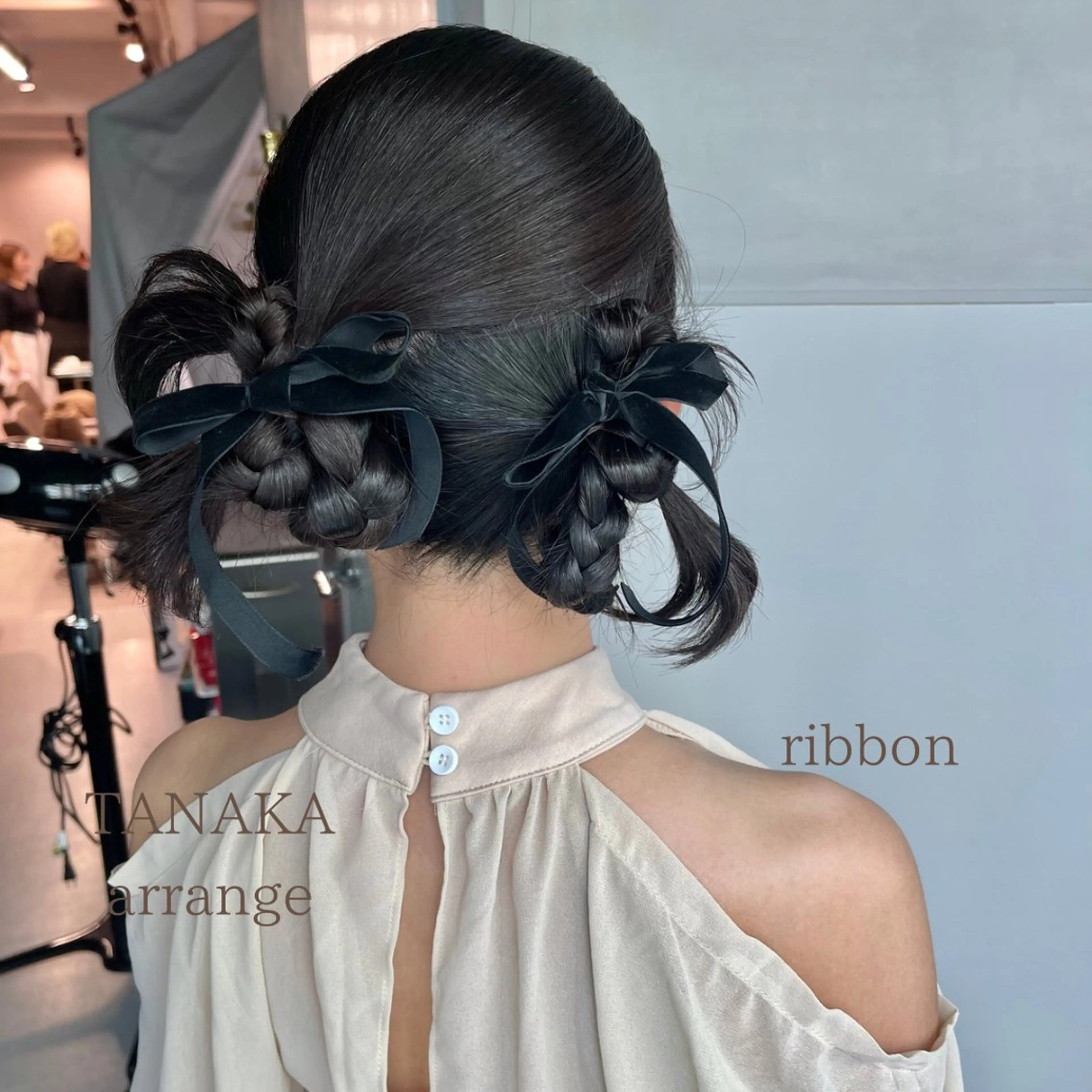 ヘアアレンジ 結婚式・ブライダル 卒業式のヘアスタイル ヘアセット charm《銀座》 ヘアセット/縮毛矯正のヘアスタイル