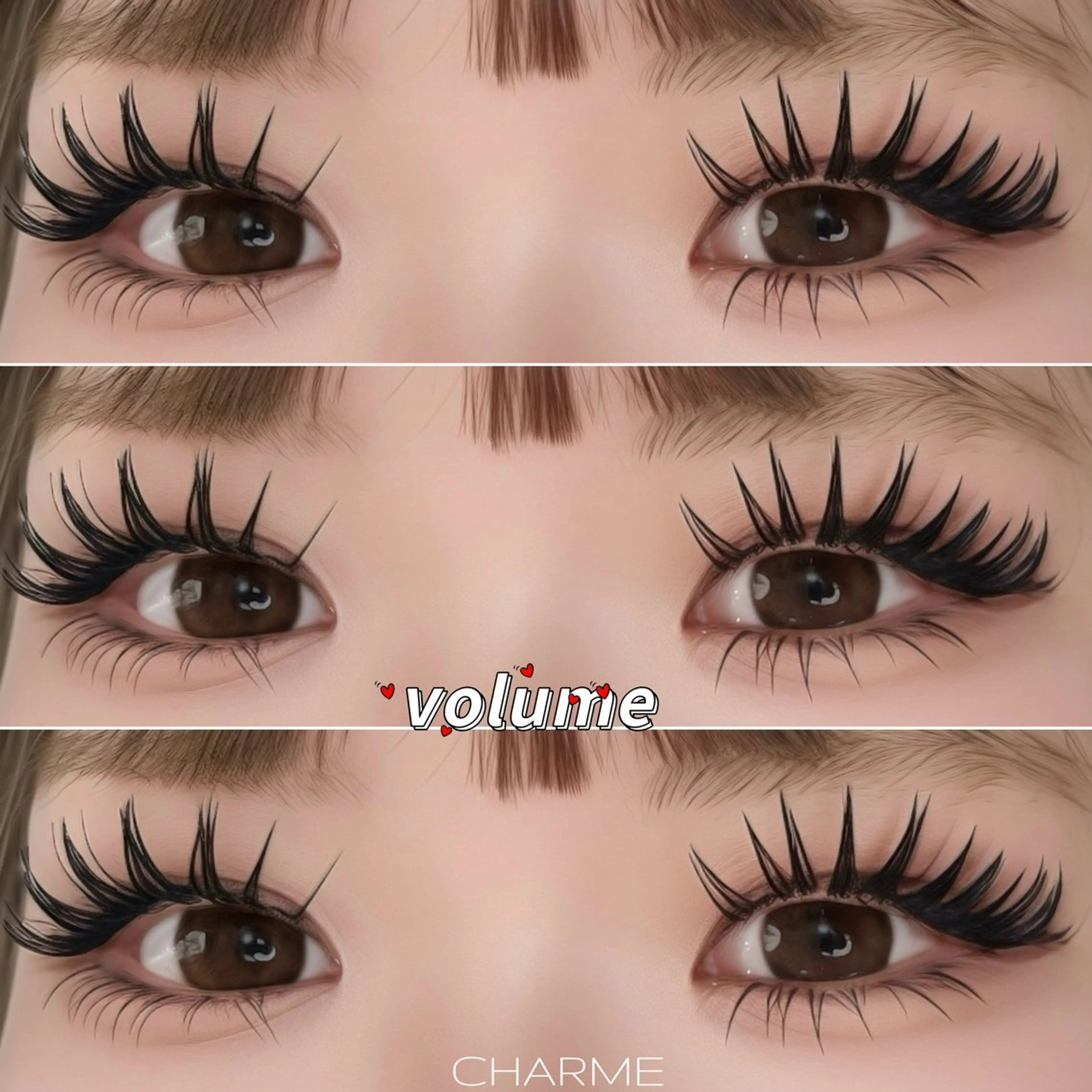 マツエク・マツパ eyelash salon CHARME所属・CHARME .maayaのマツエク・マツパデザイン