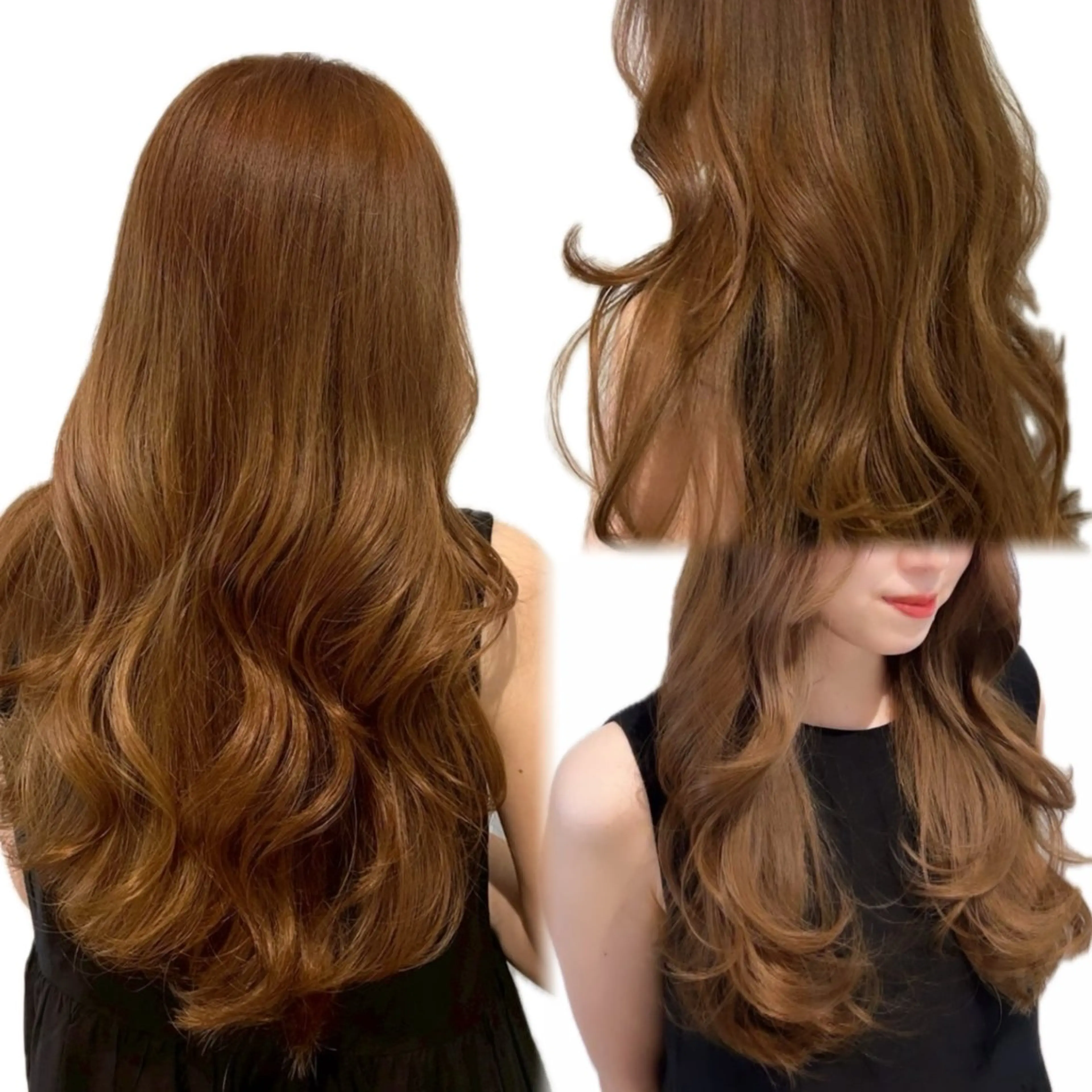 ロング カラー ベージュカラー カット ヘアカラー MODEK's 庄内 mikuのヘアスタイル