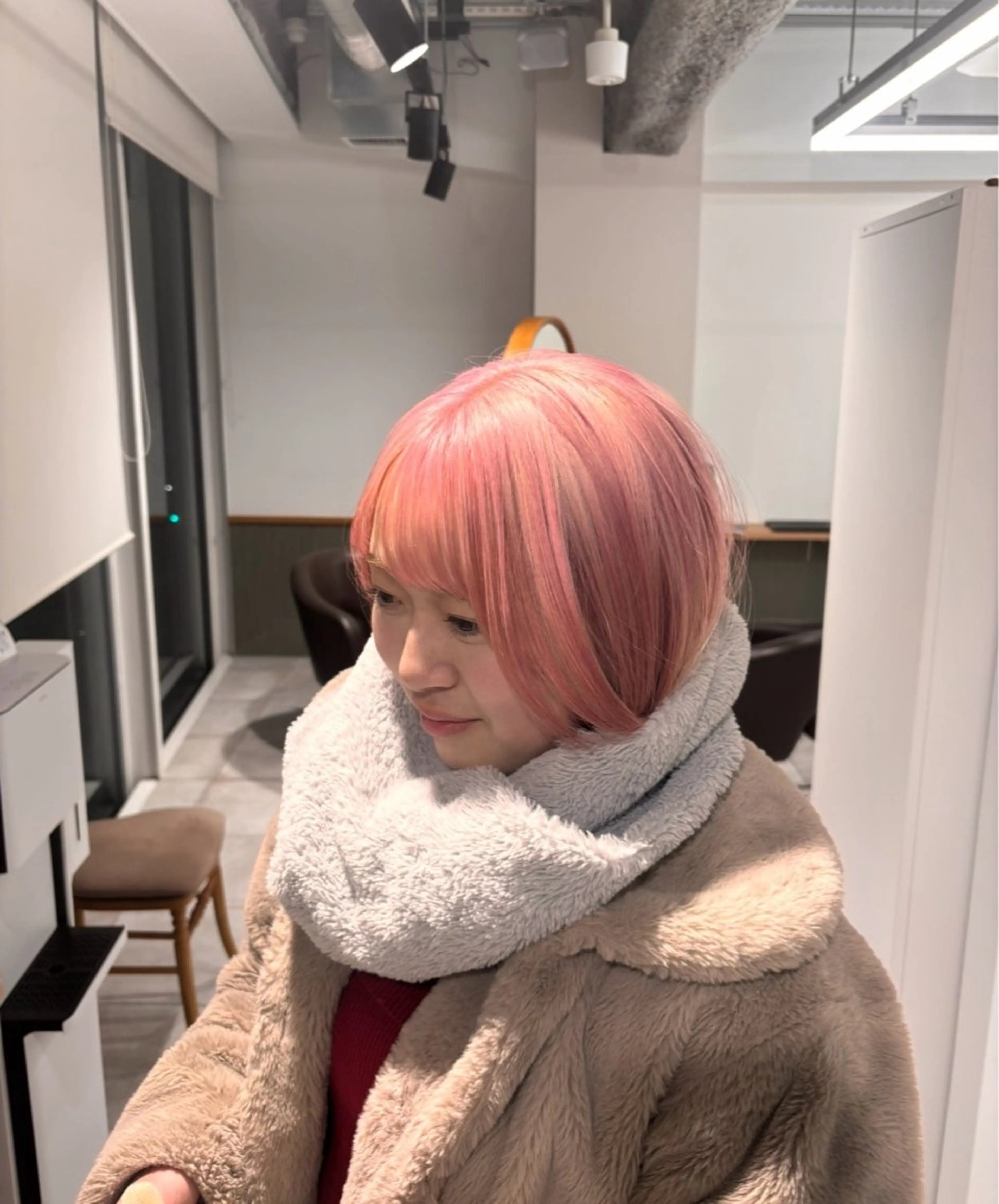 ショート カラー ️ブリーチなし透明感 /アレンジ🎀こゆきのヘアスタイル