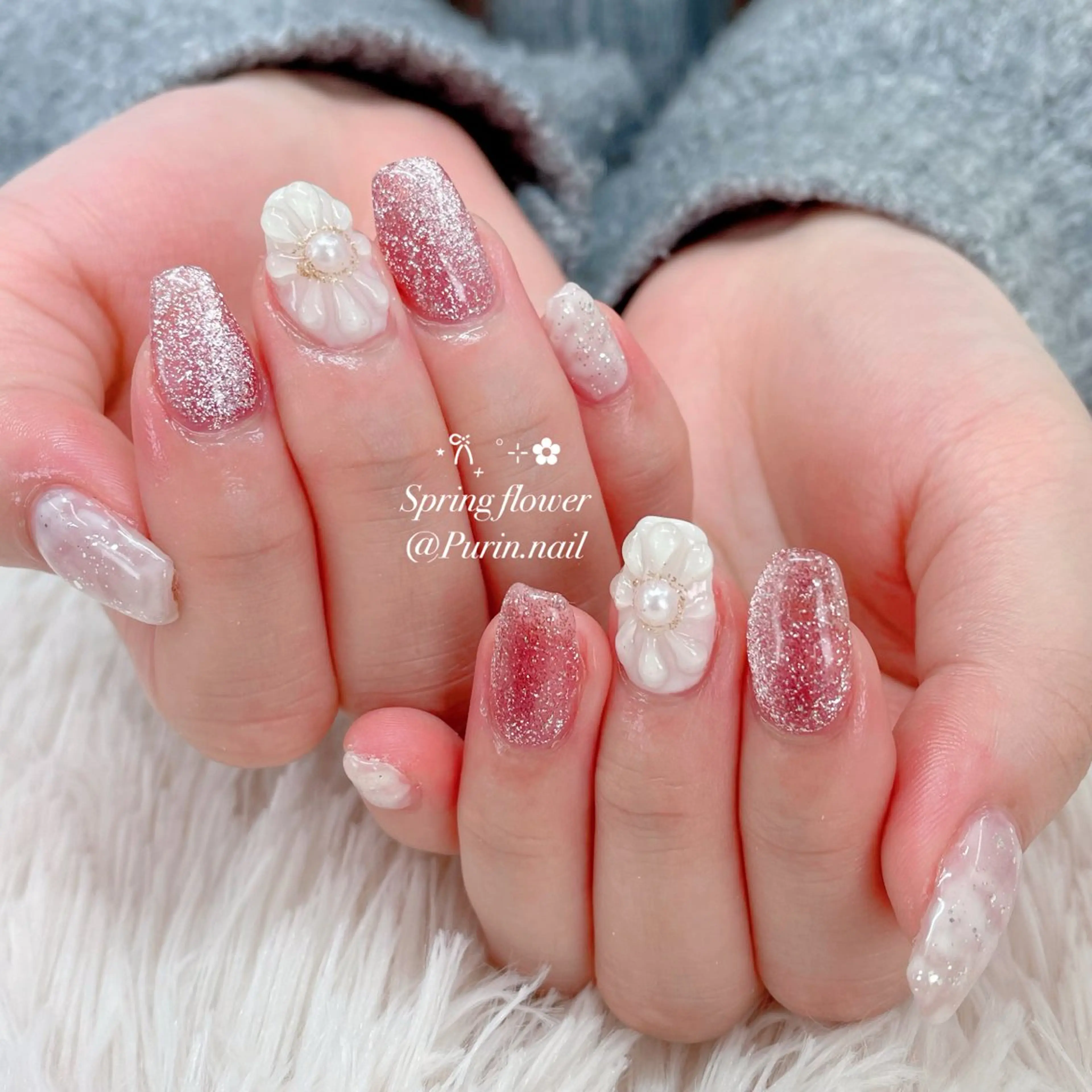 ネイル Nails by Purin🍮のネイルデザイン