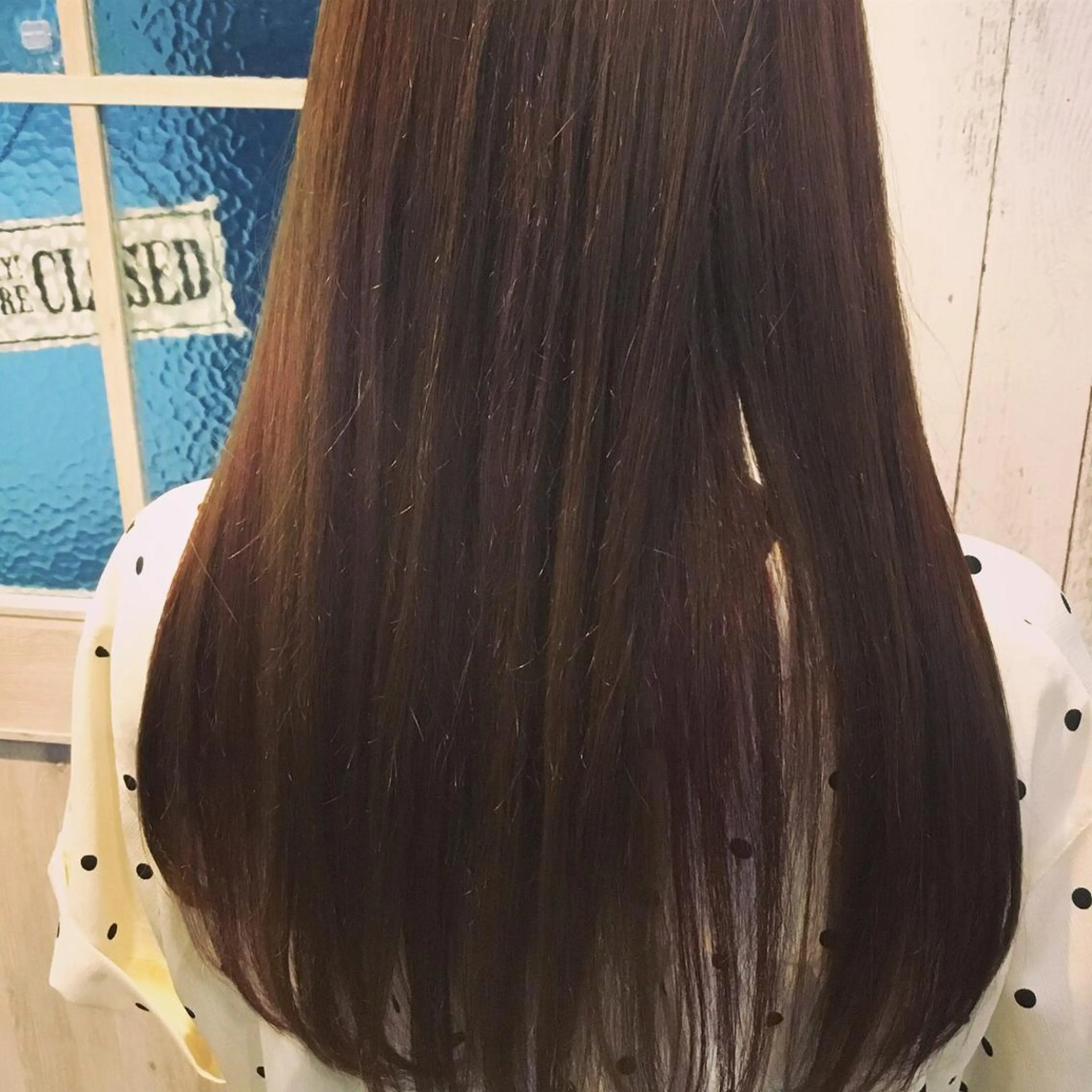 ロング カラー 金崎 新吾のヘアスタイル