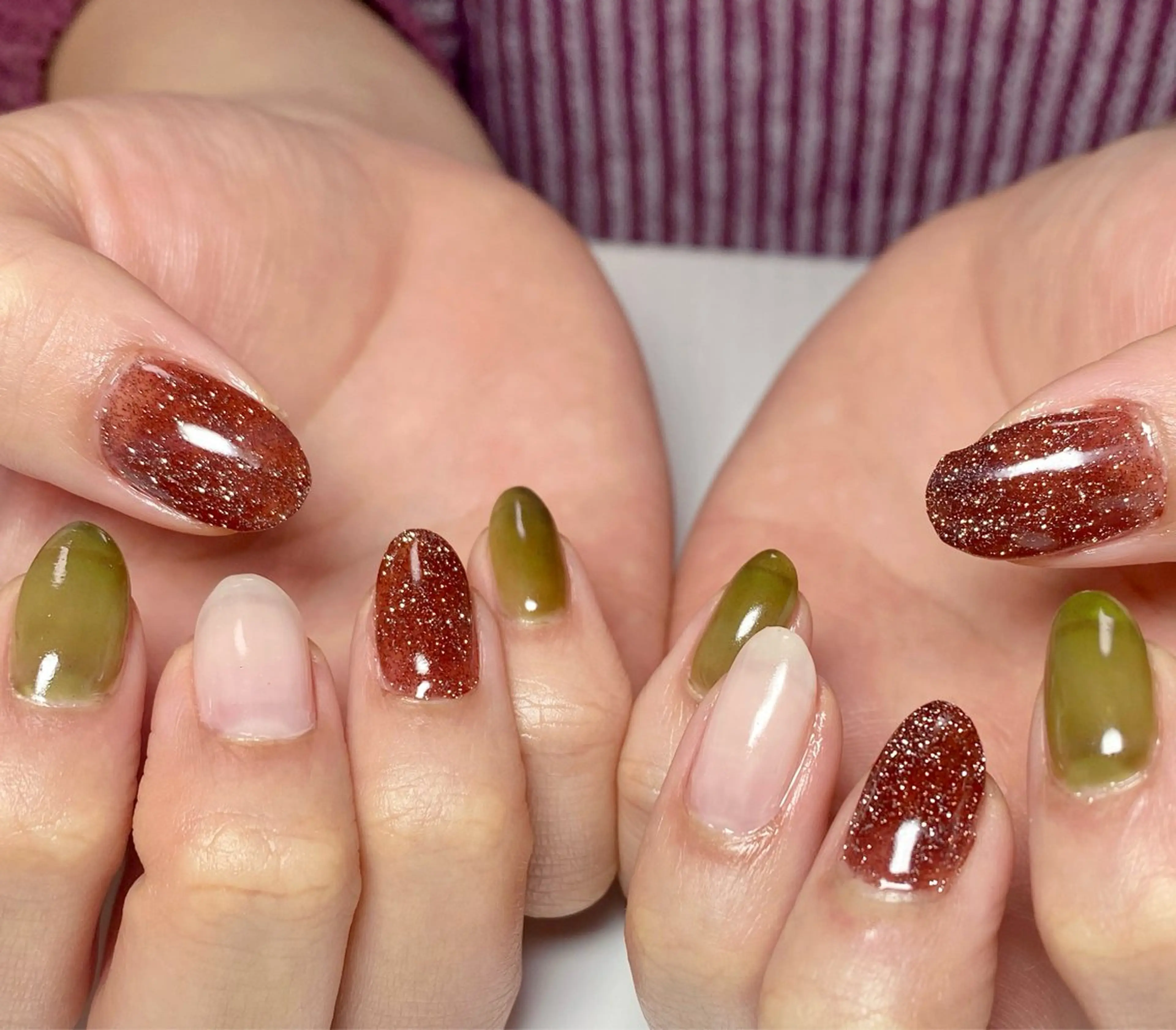 ネイル フラッシュネイル Nail Salon K 🧸美爪育成のネイルデザイン