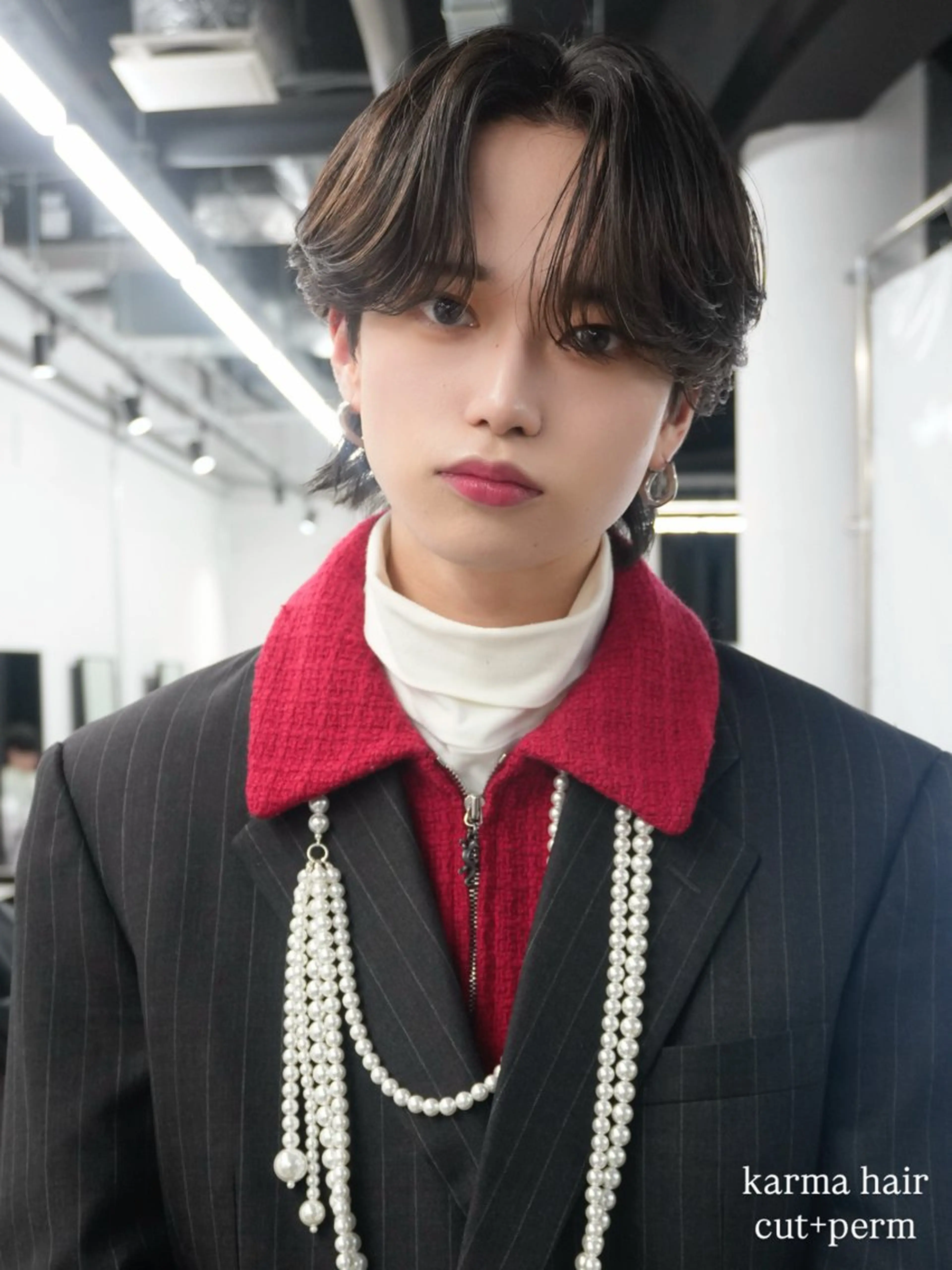 ショート メンズ カット Pia Yakuin所属・岩佐 柚太のヘアスタイル