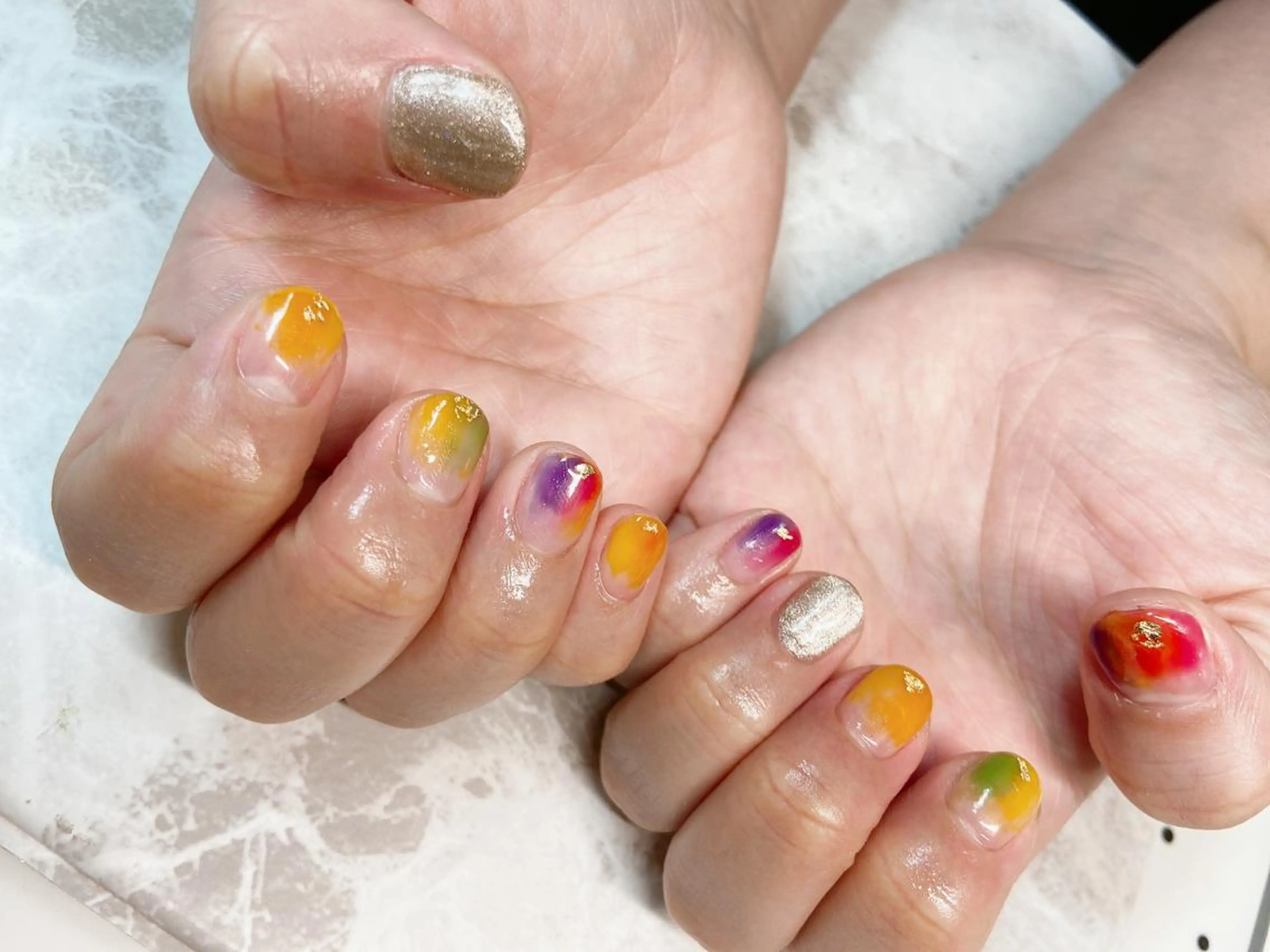 ネイル 持ち込み ハンドネイル Lulu charisu所属・lulucharis nailのネイルデザイン