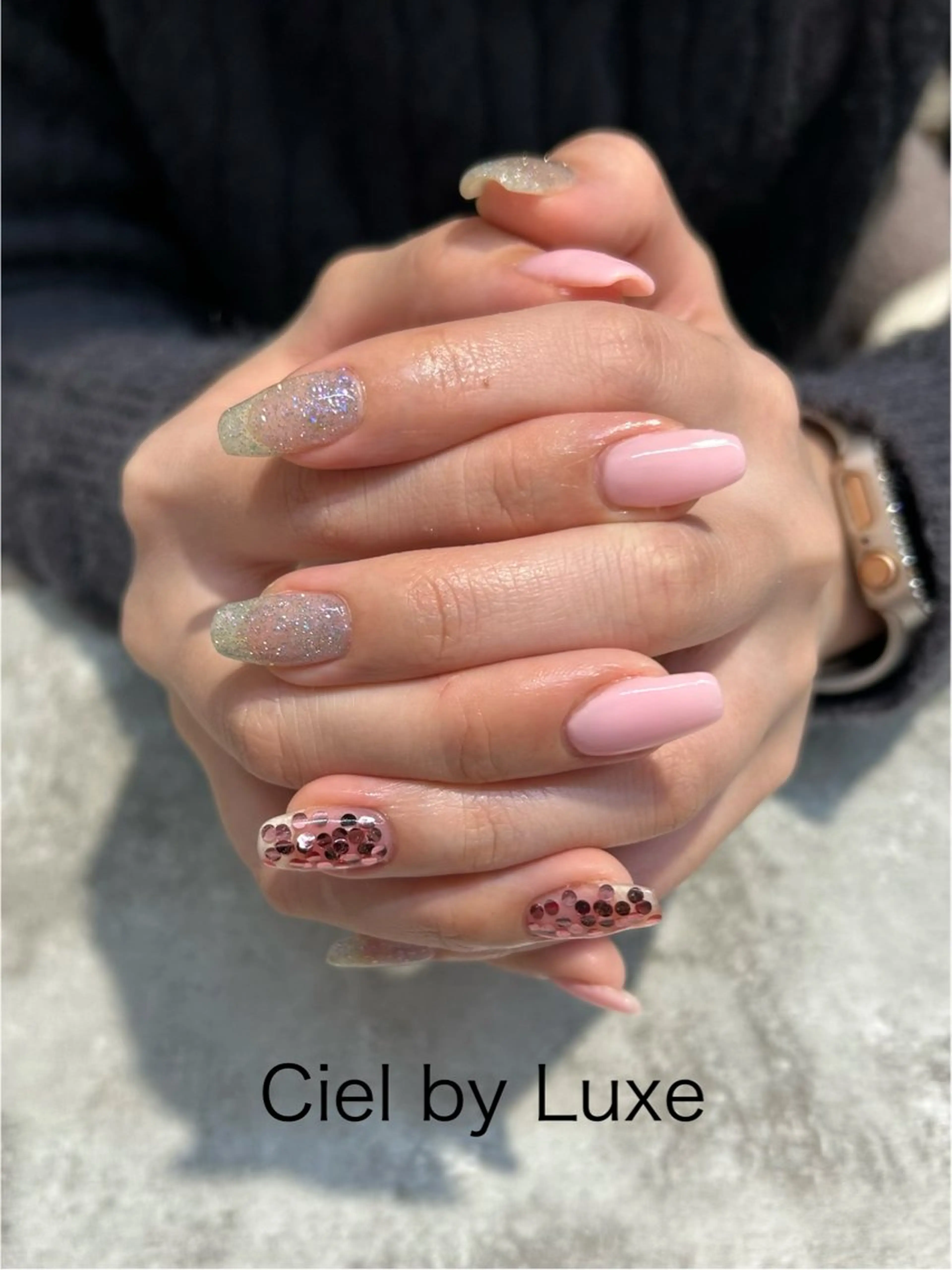 ネイル 持ち込み CielbyLuxe manamiのネイルデザイン