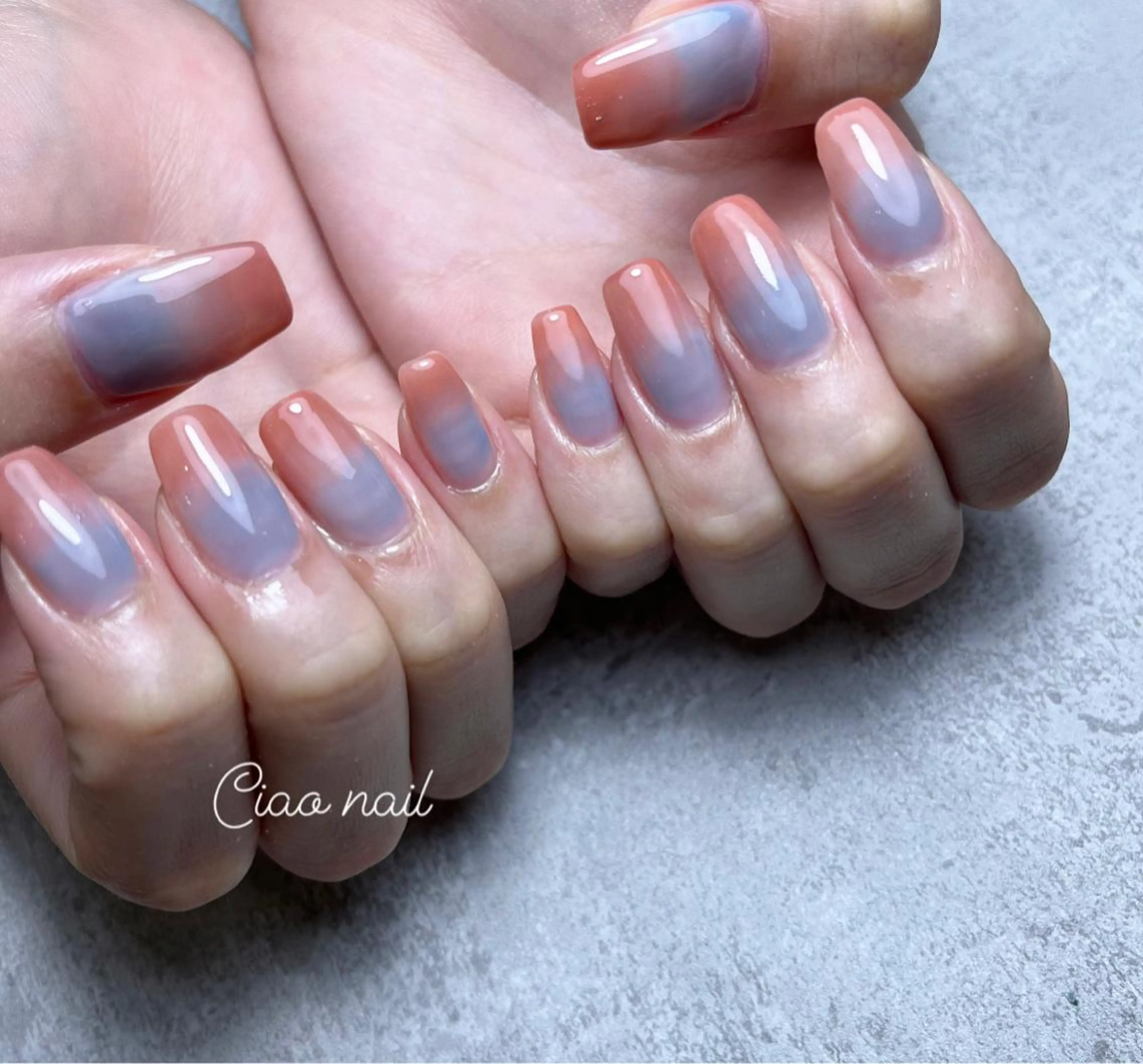 ネイル グラデーション #Amin所属・#Amin nail salonのネイルデザイン