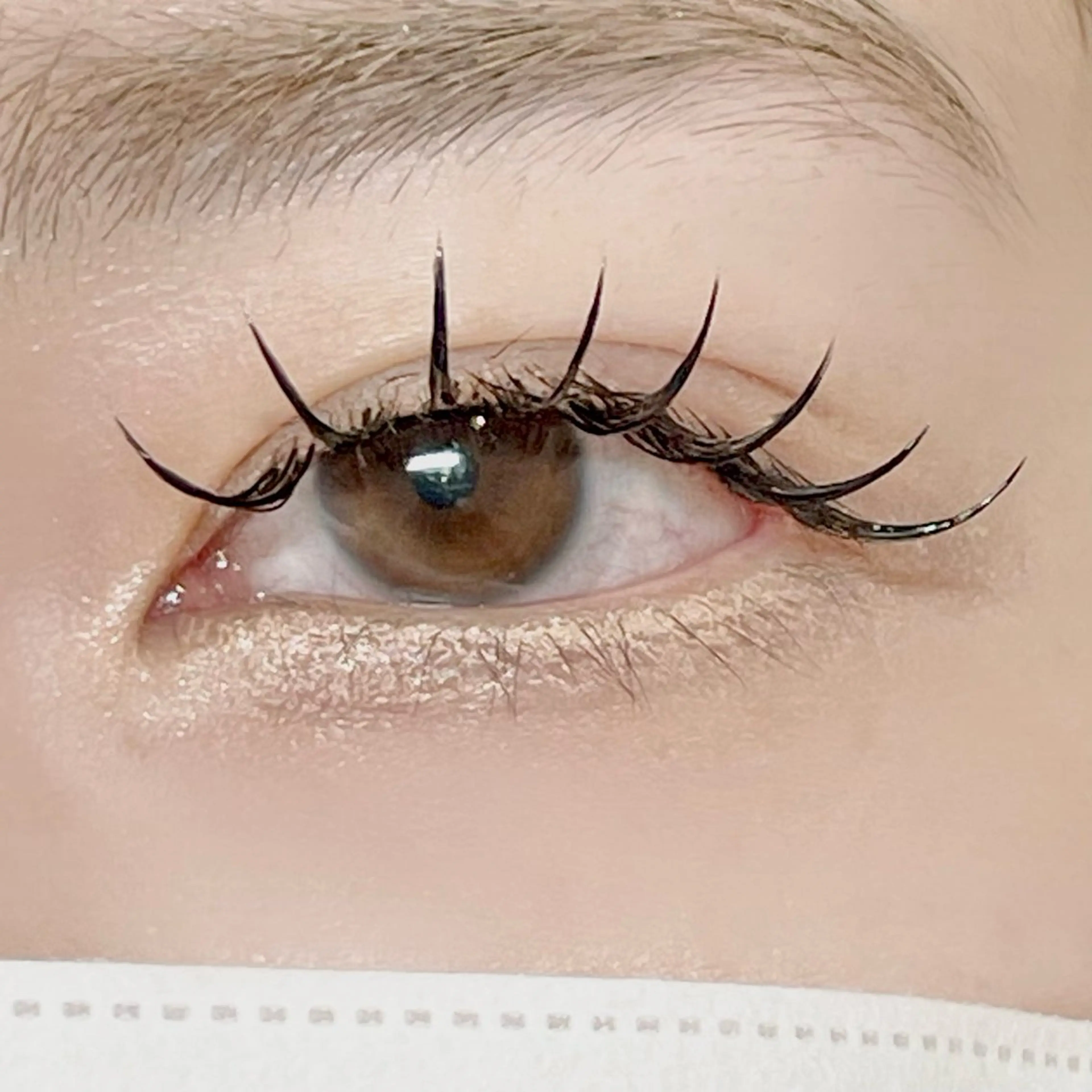 マツエク・マツパ フラットラッシュ NANA Milano所属・yuuka Fのマツエク・マツパデザイン