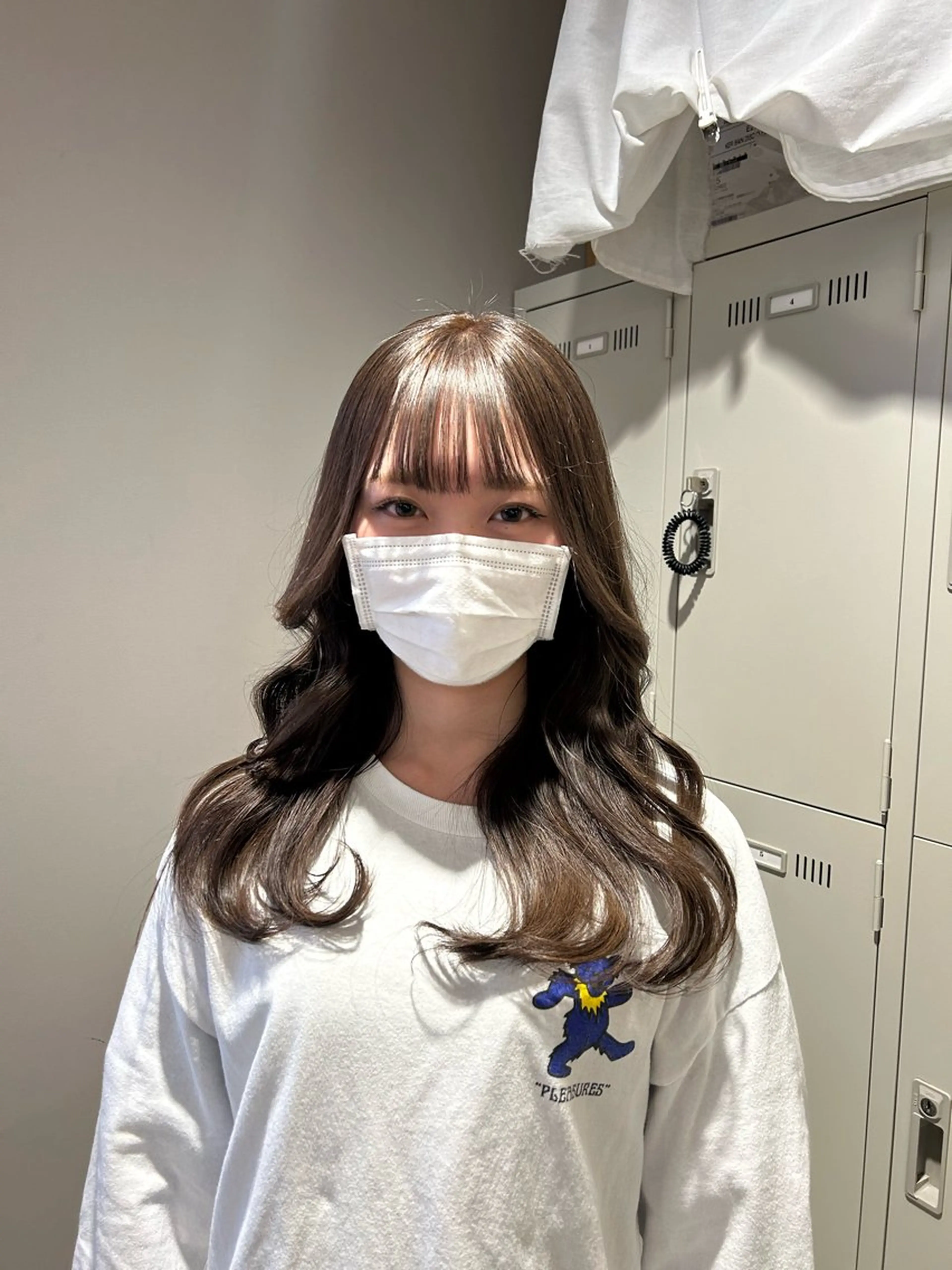 カラー 透明感ベージュ🤎 ナチュラルレイヤーのヘアスタイル