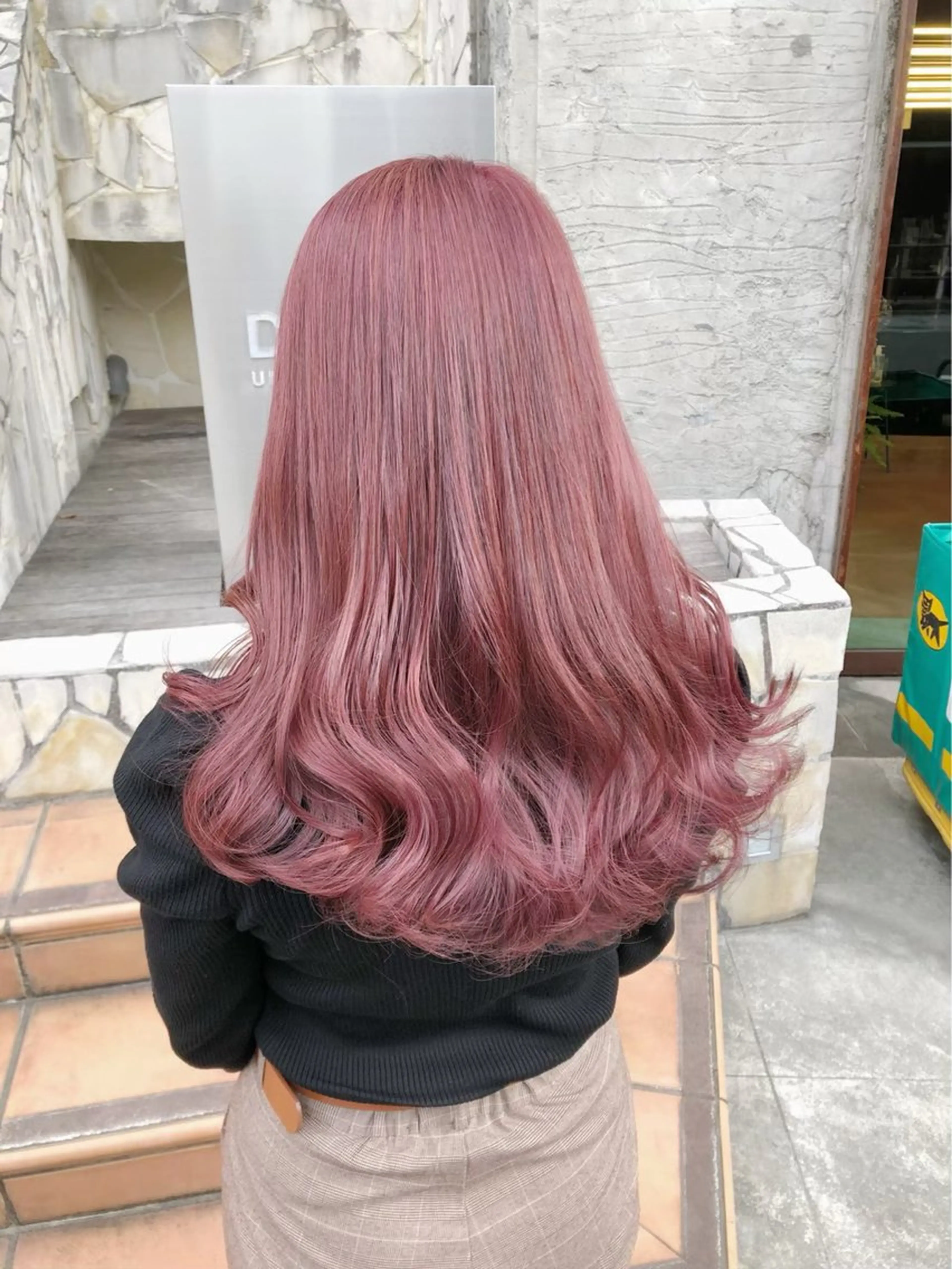 ロング カラー ヘアカラー トリートメント ヘアセット 💕ブリーチ/ヘアメ 🎀YUUKAのヘアスタイル