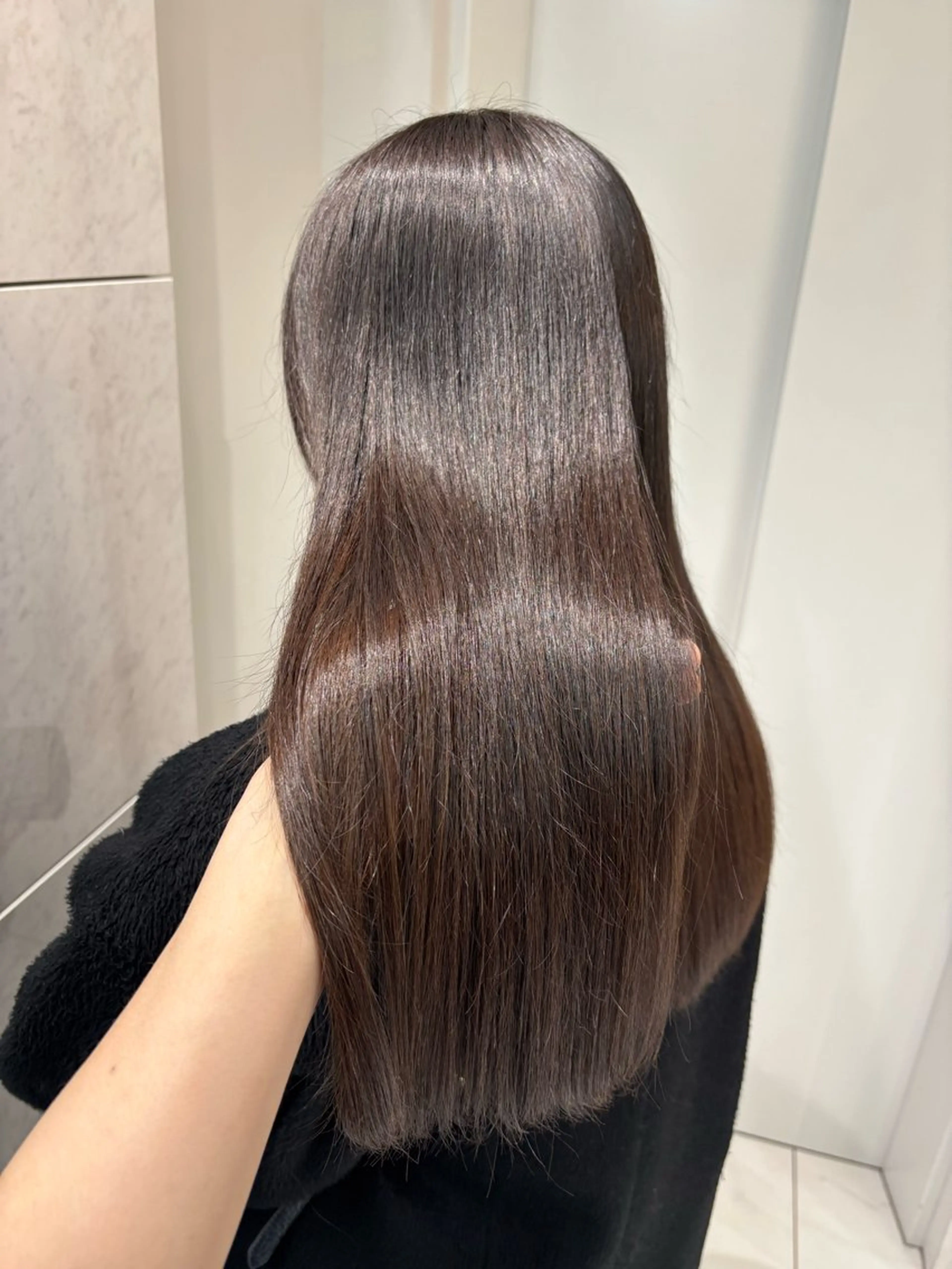 トリートメント Sakuraෆ˚* 暗髪×まつパ🖤🥀のヘアスタイル