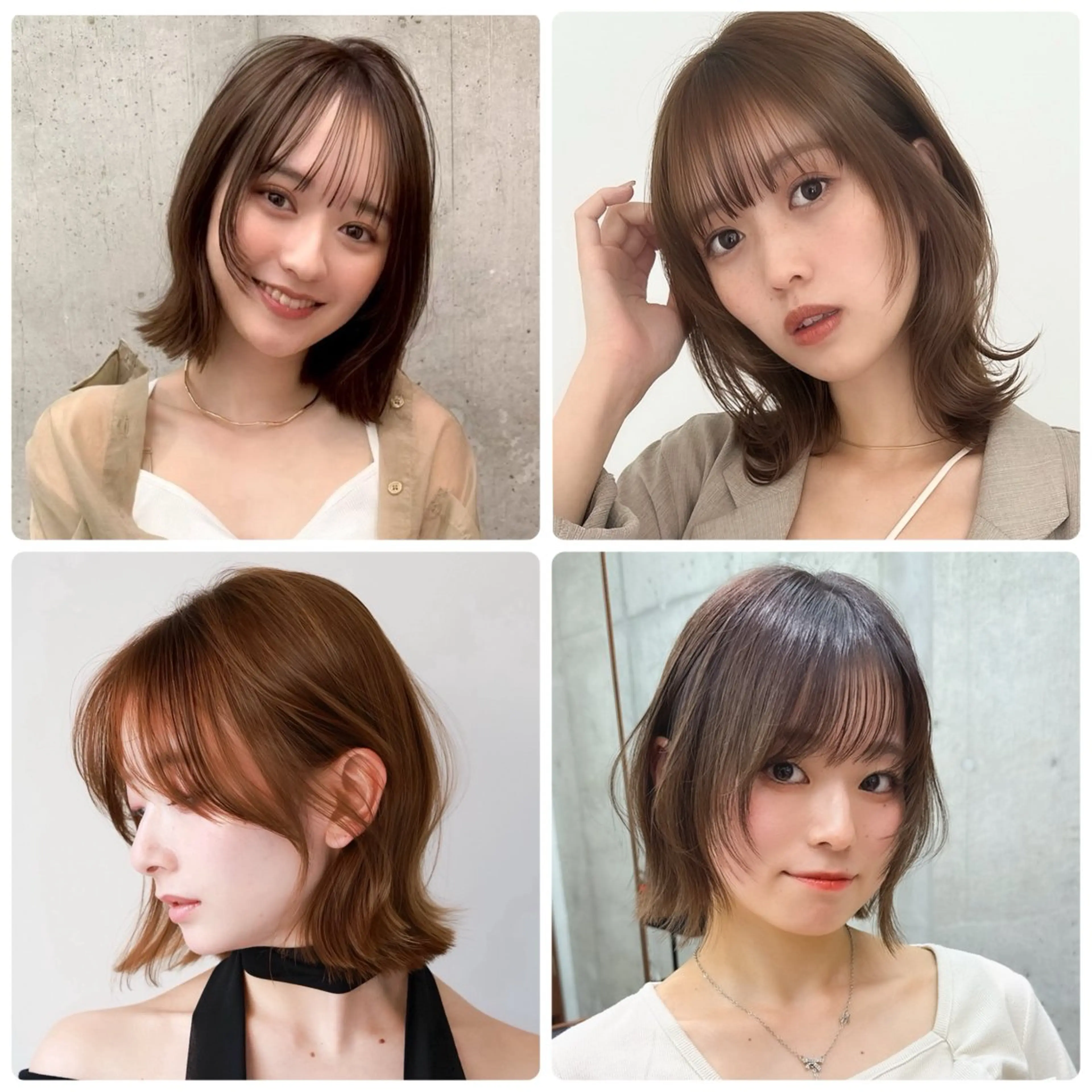 ミディアム .*･ﾟ izumi  ･*.のヘアスタイル