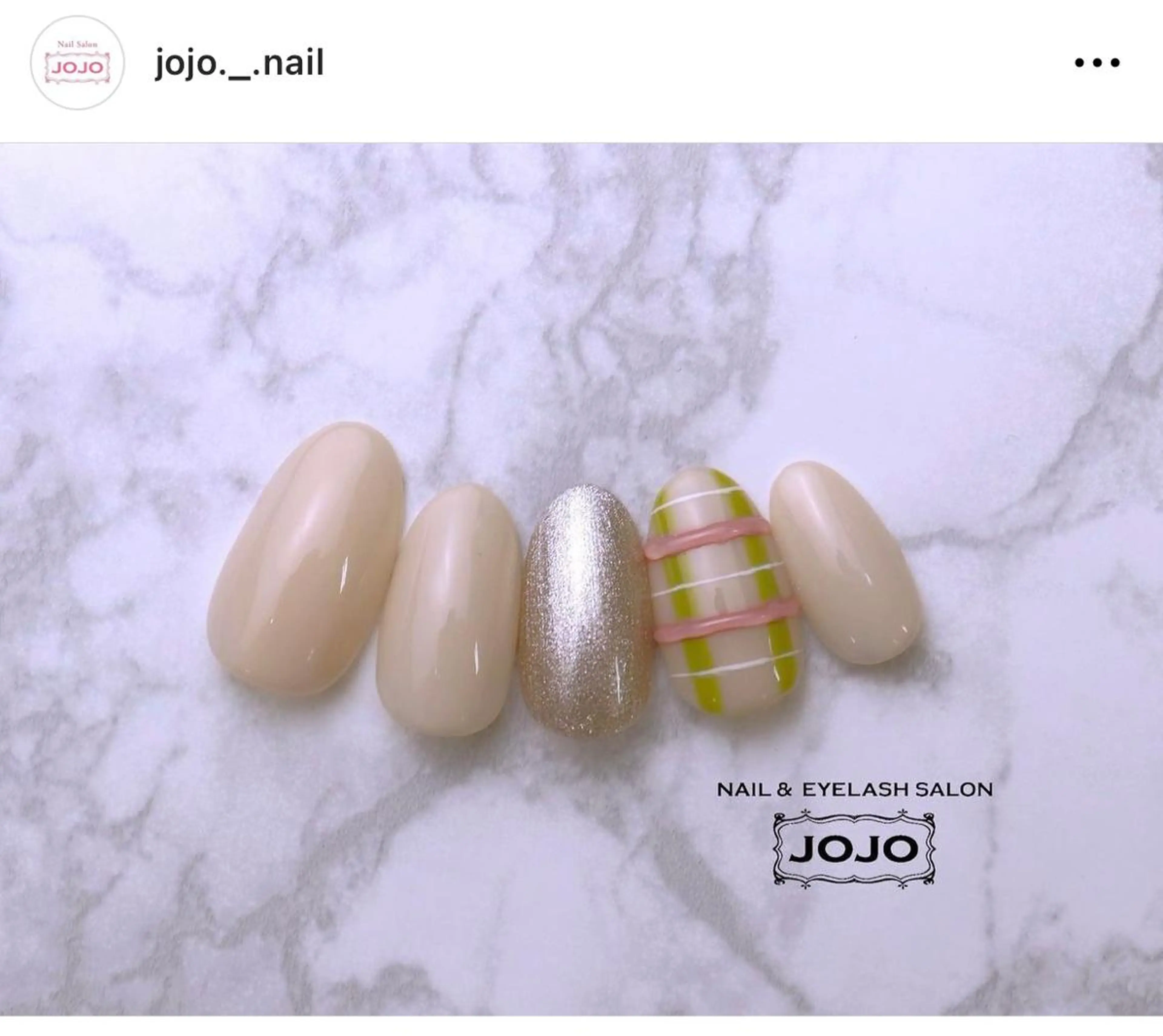 ネイル アートネイル ネイルサロンJOJO所属・長田 瑞生のネイルデザイン