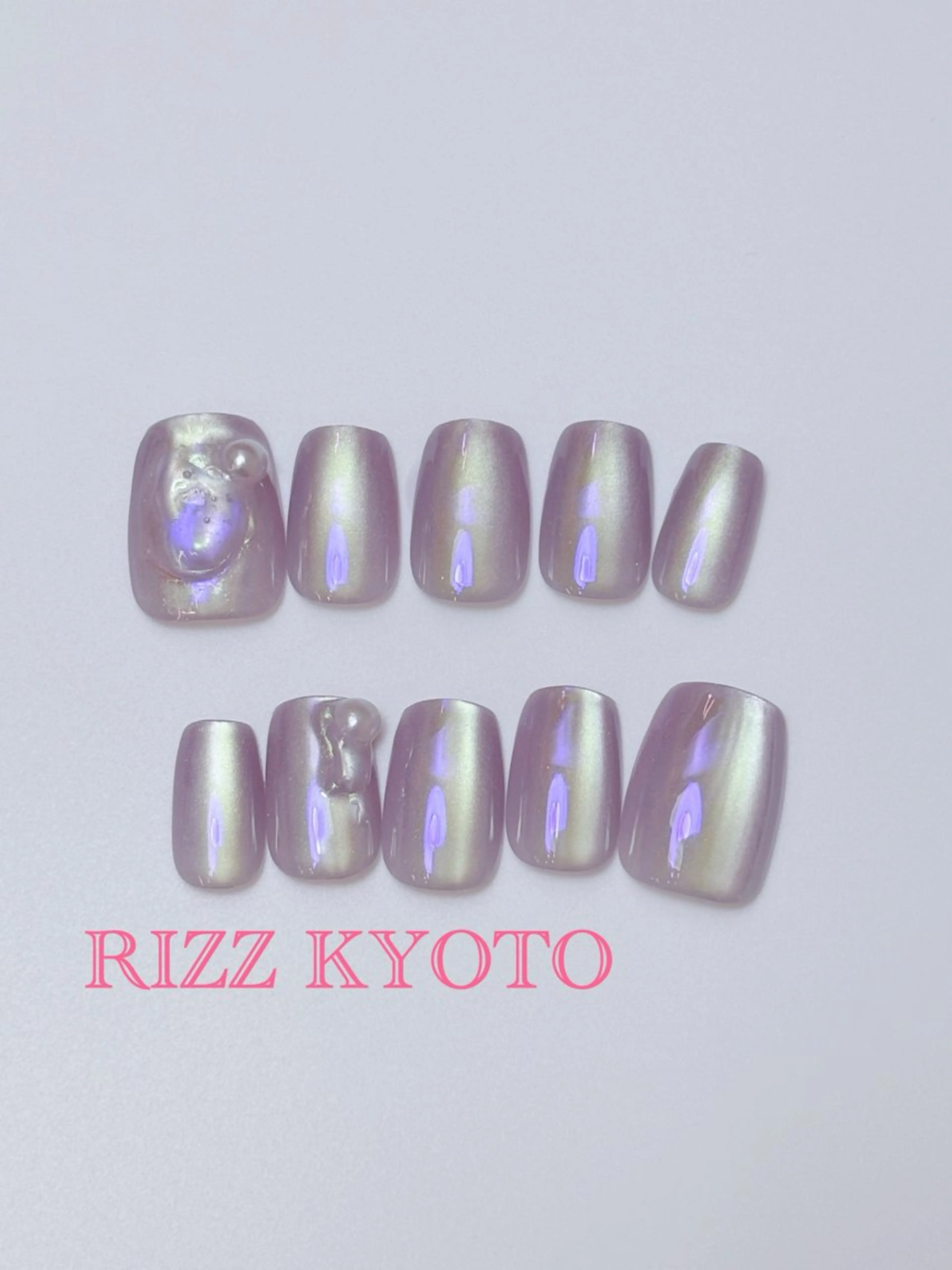 ネイル ネイルチップ ハンドネイル RIZZ KYOTO ゆうのネイルデザイン