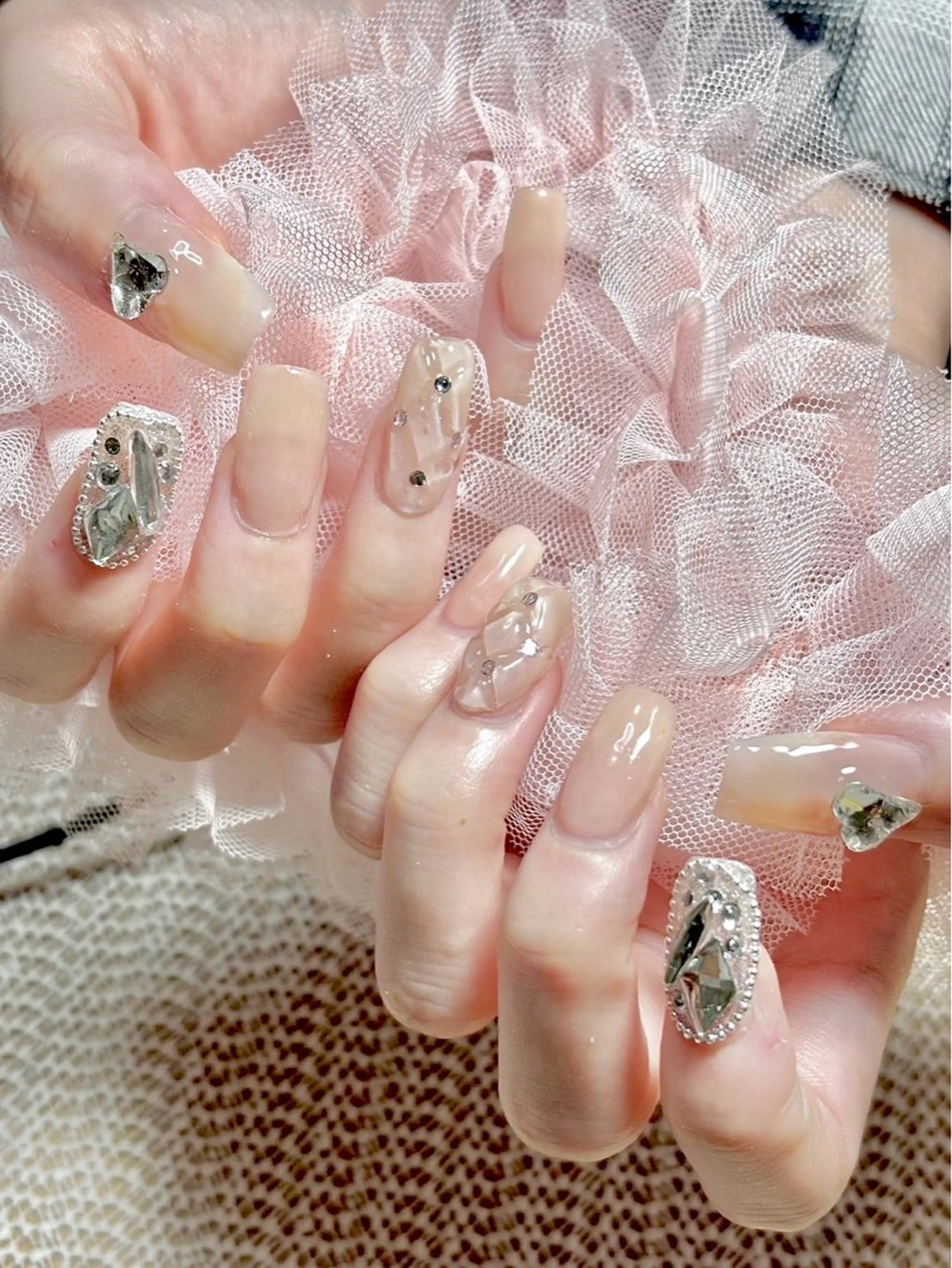 ネイル スカルプネイル miminon 自宅ネイルサロンのネイルデザイン