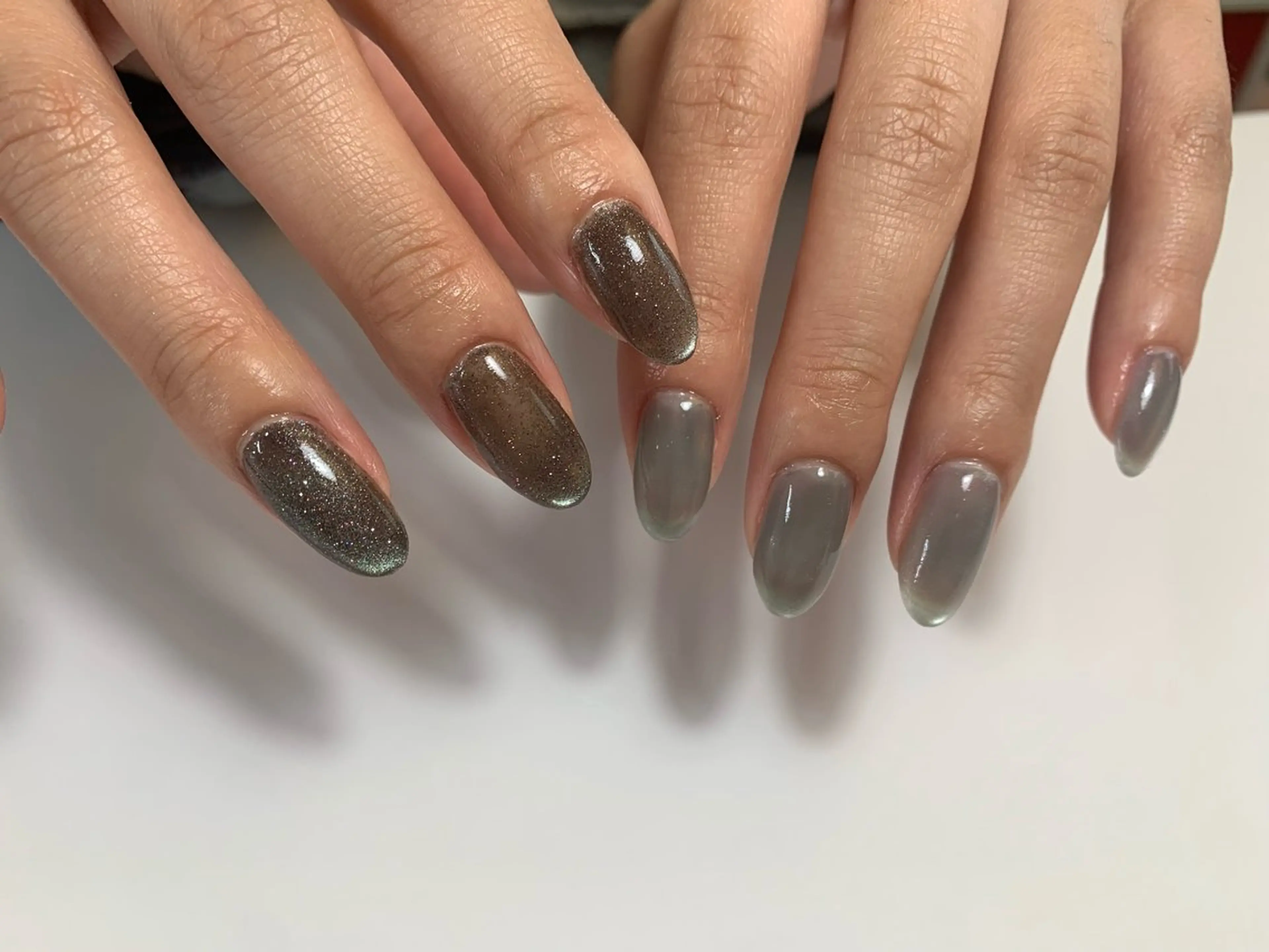 ネイル ブルー マグネットネイル is.nail 🌷sonokoのネイルデザイン