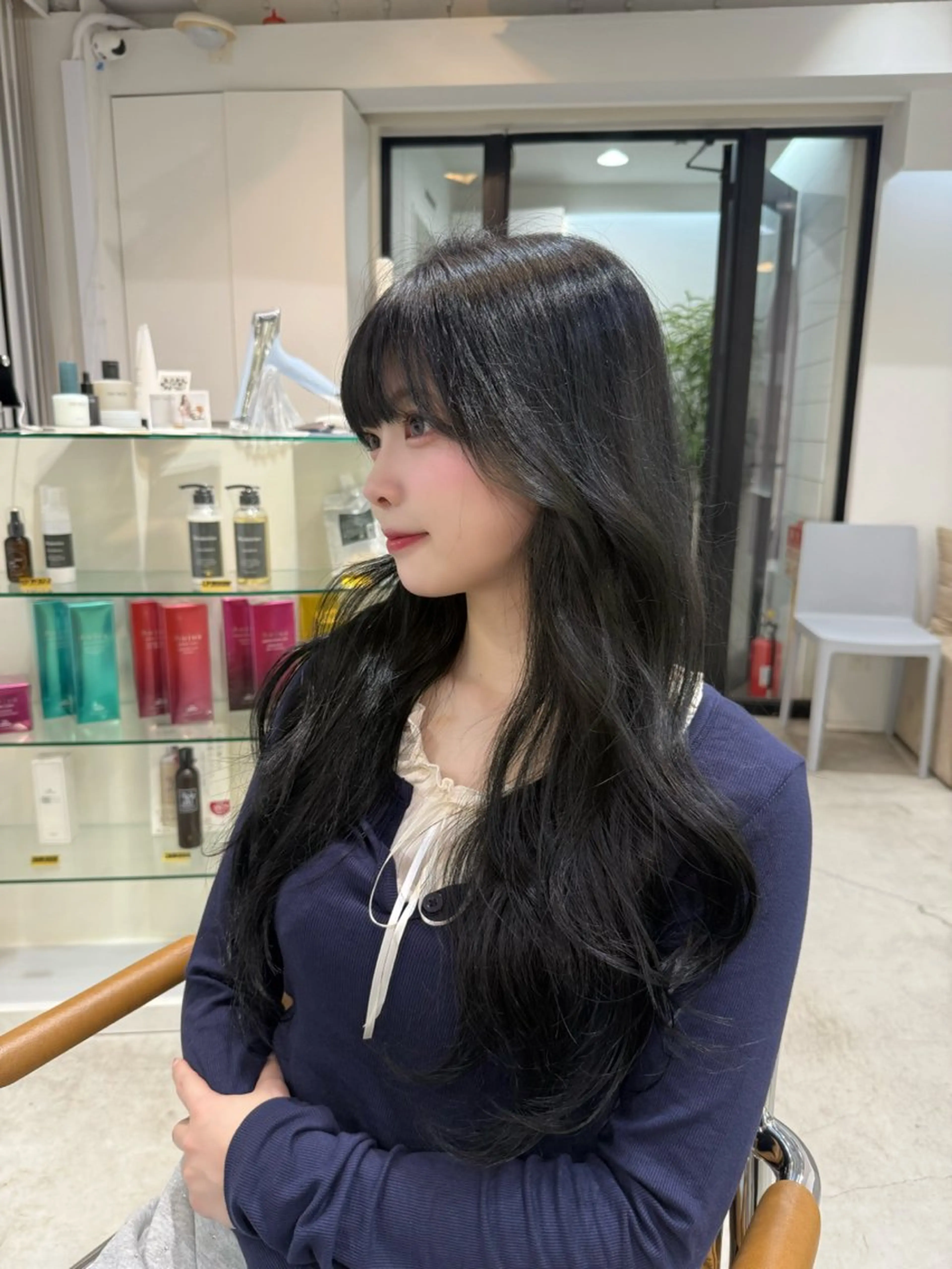 ロング カラー 透明感カラー ヘアカラー 透明感カラー/ RIKO🌺🥥のヘアスタイル