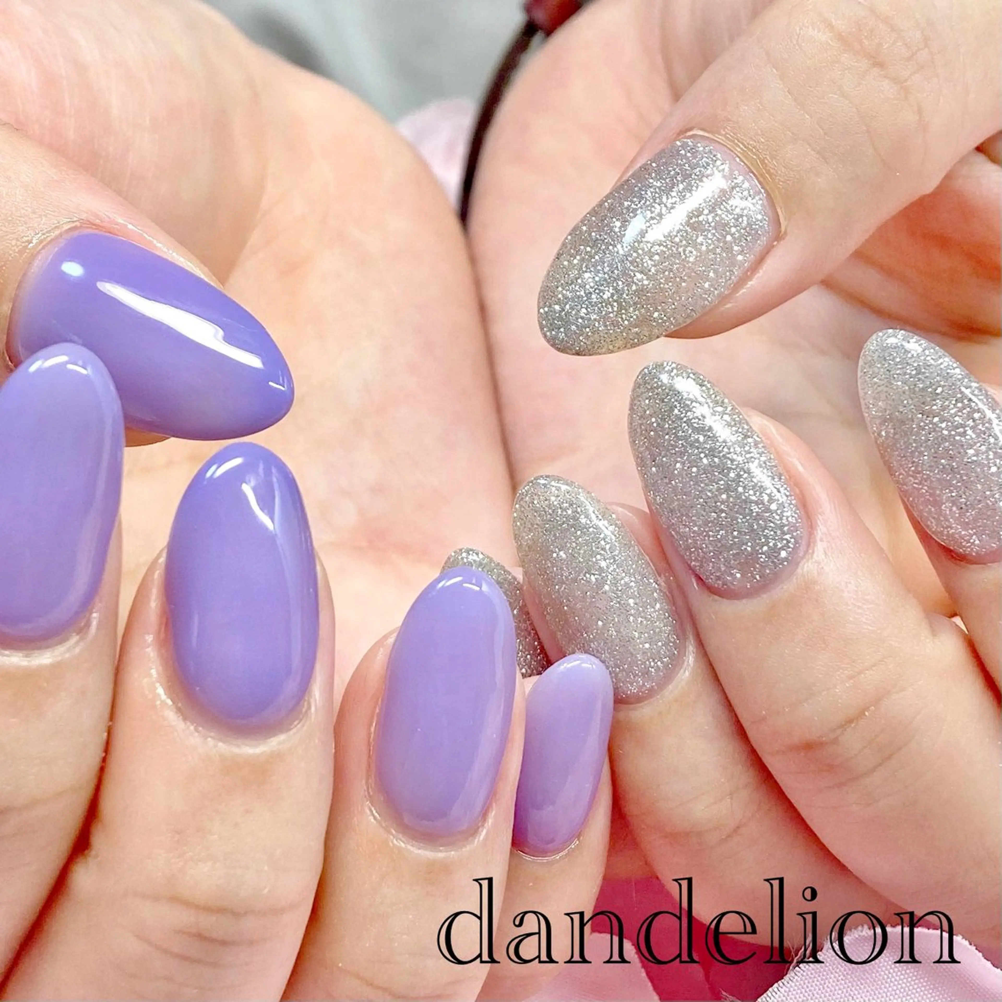 ネイル ハンドネイル ハンドケア dandelion ダンデライオンのネイルデザイン