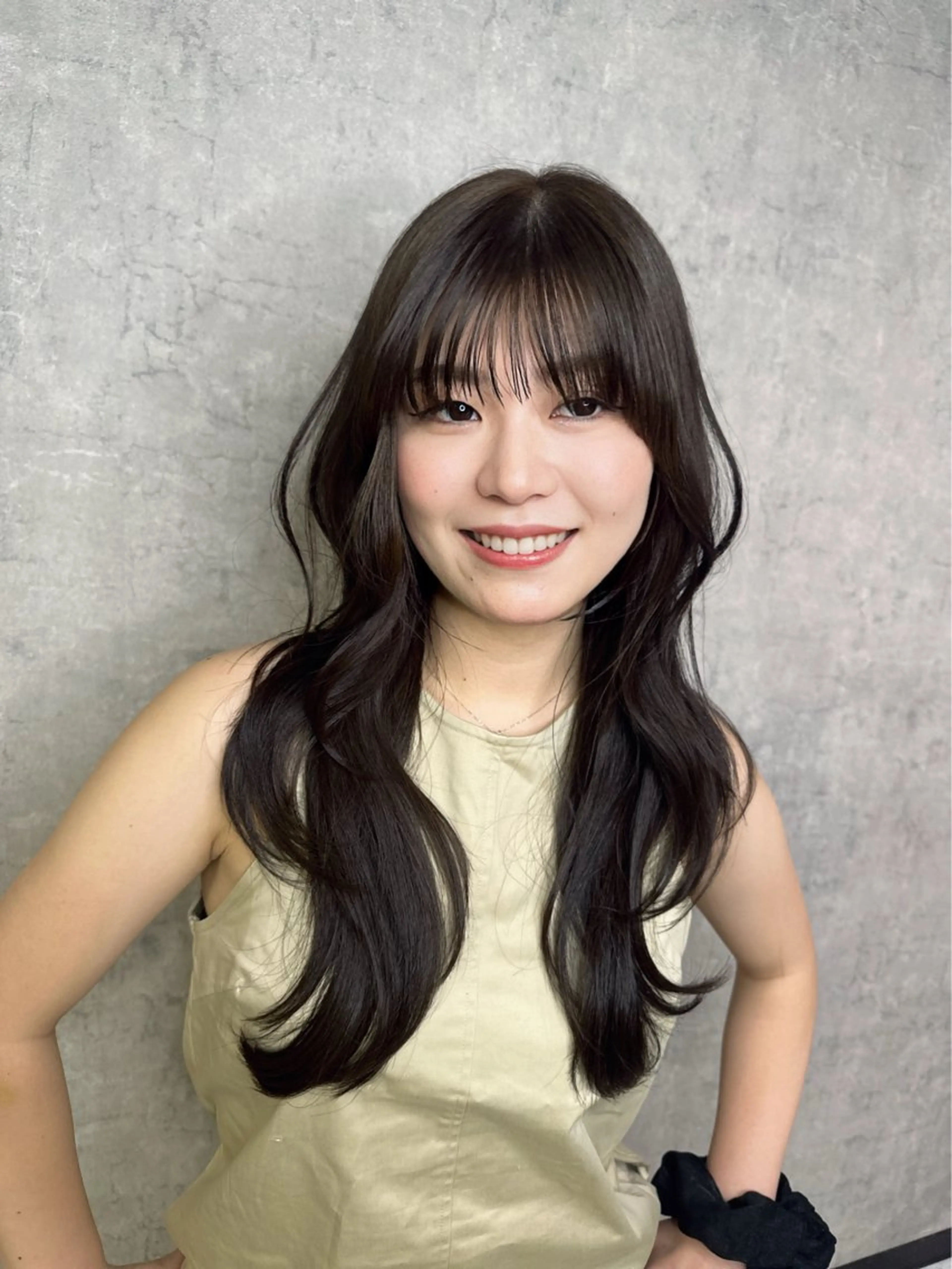 ロング KAEDE🎀 ジャニオタ美容師のヘアスタイル