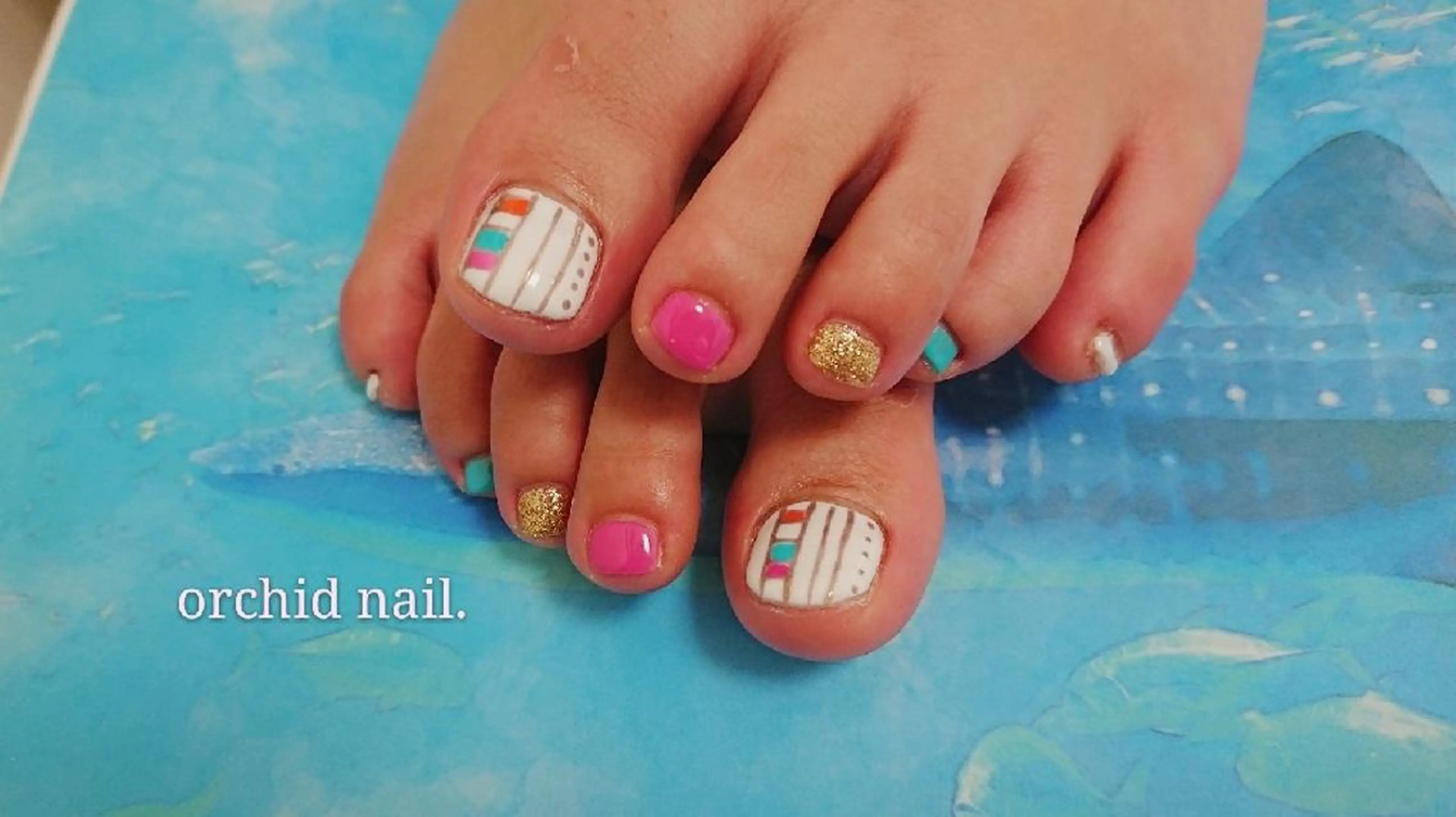 ネイル orchid ♡オーキッドのネイルデザイン