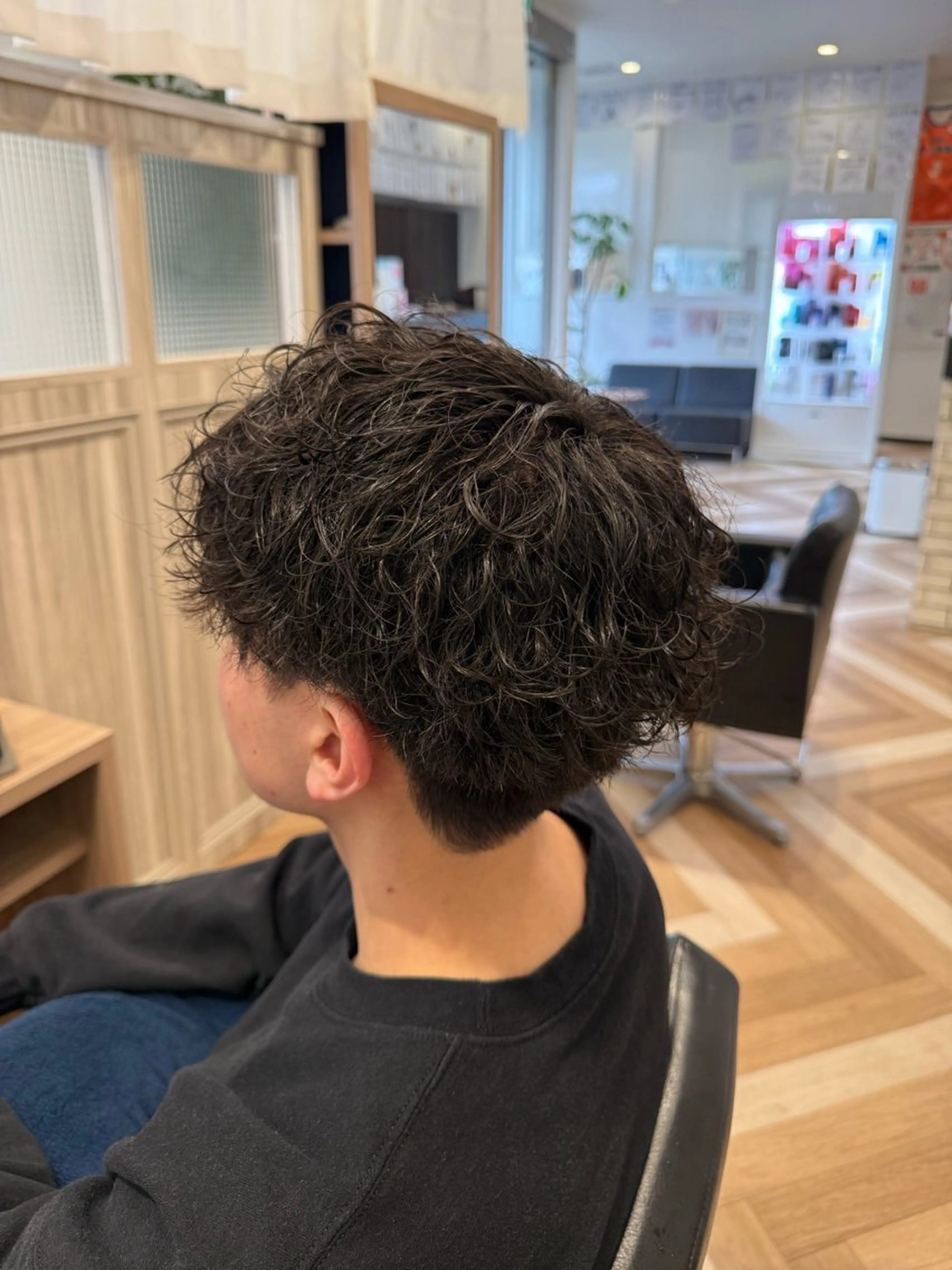 メンズ メンズパーマ 剣持 快吏ARISE✂️のヘアスタイル