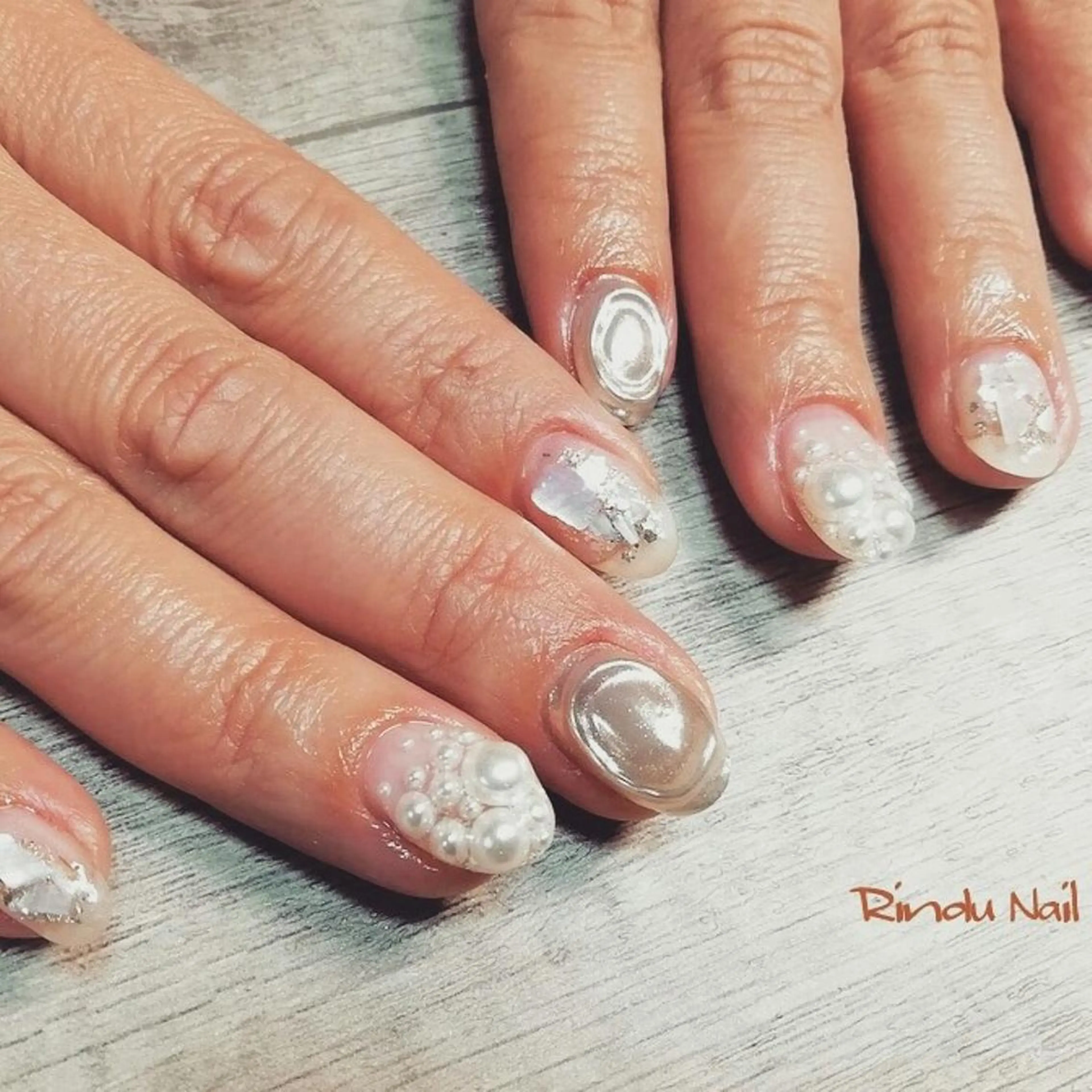 ネイル Rindu Nail 名駅miniのネイルデザイン