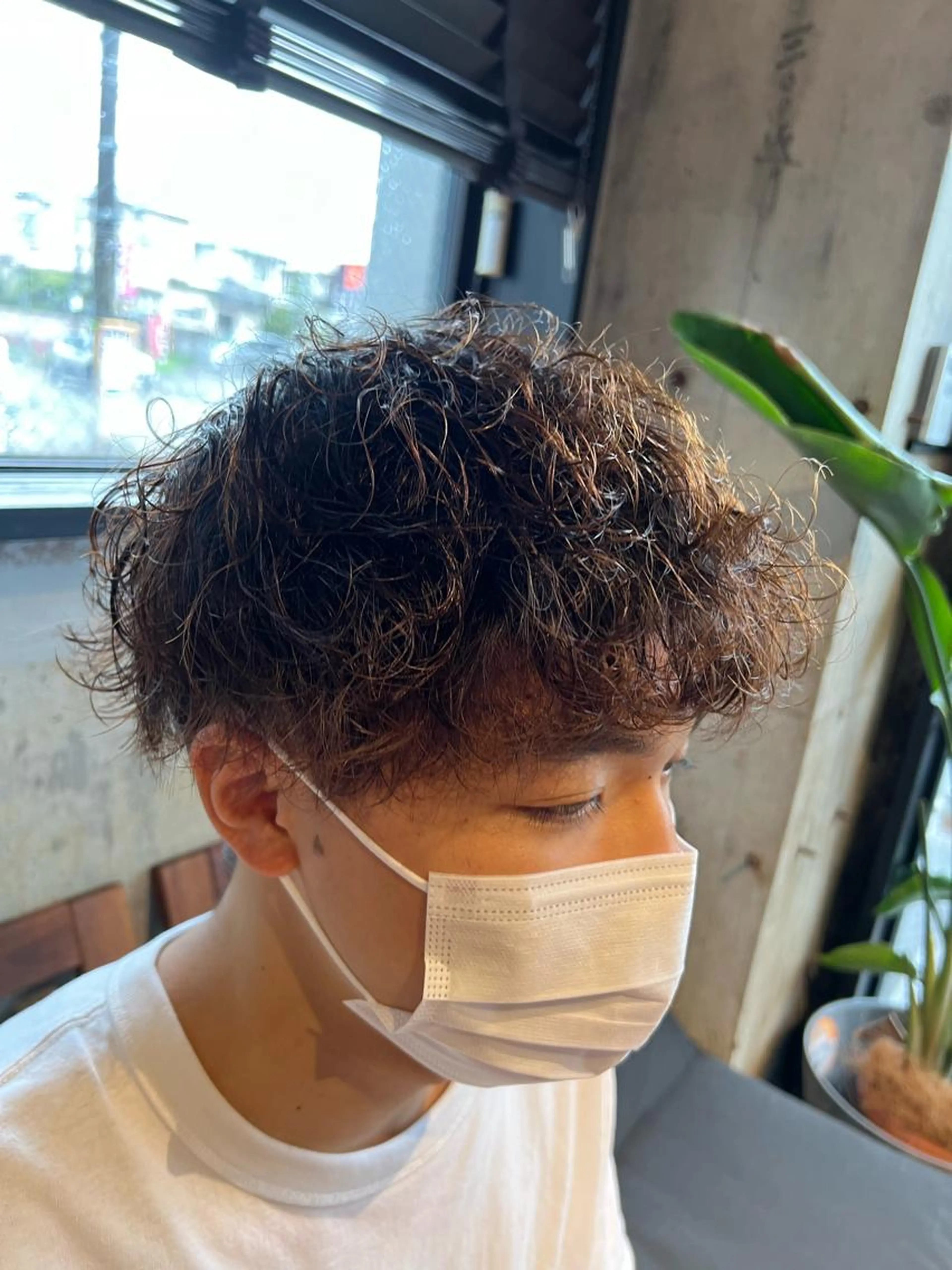 メンズ限定💁🏻‍♂️ カット＋ナチュラルパーマ🌀の写真