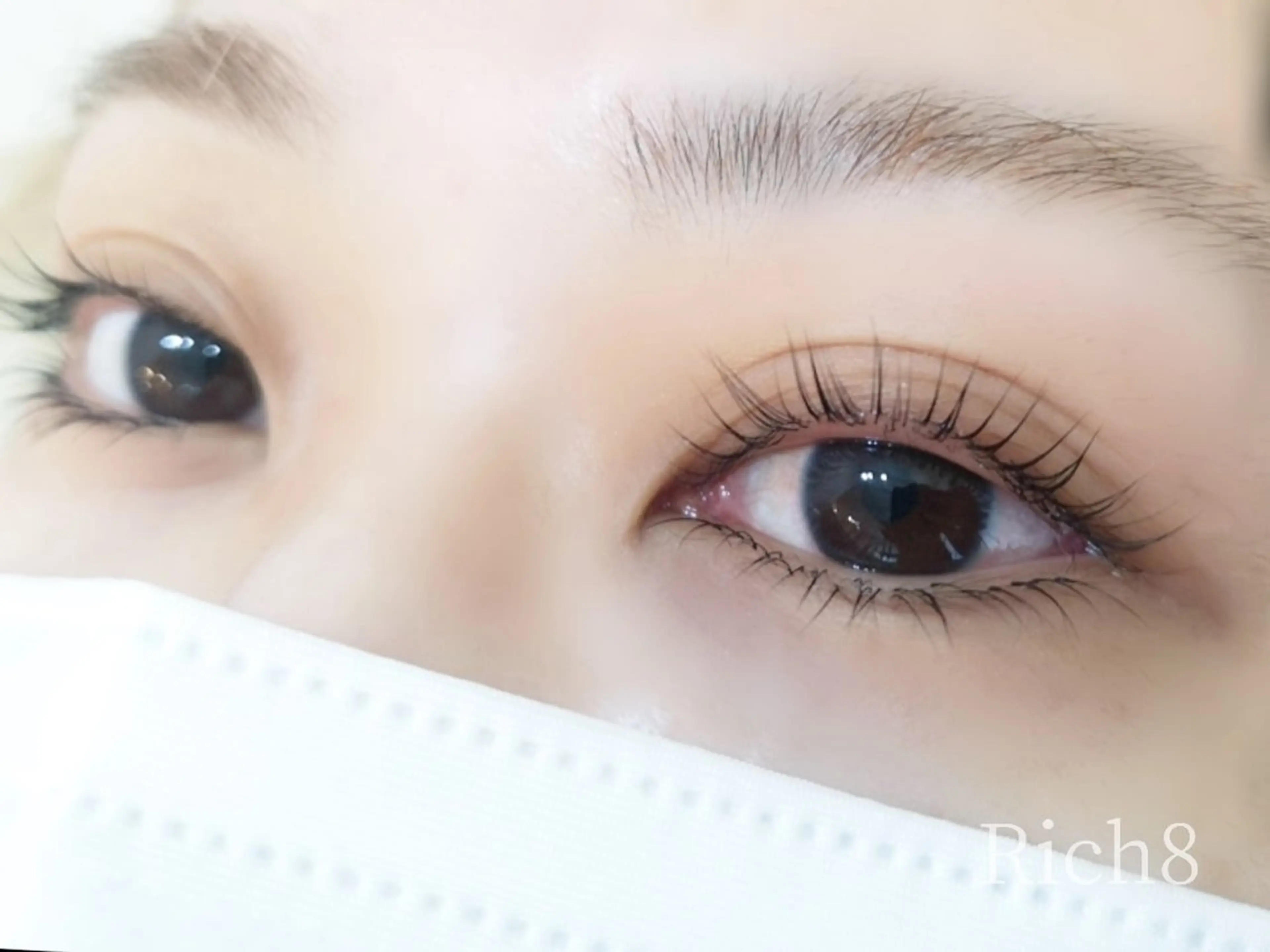 マツエク・マツパ Rich8原宿店 受付担当のマツエク・マツパデザイン