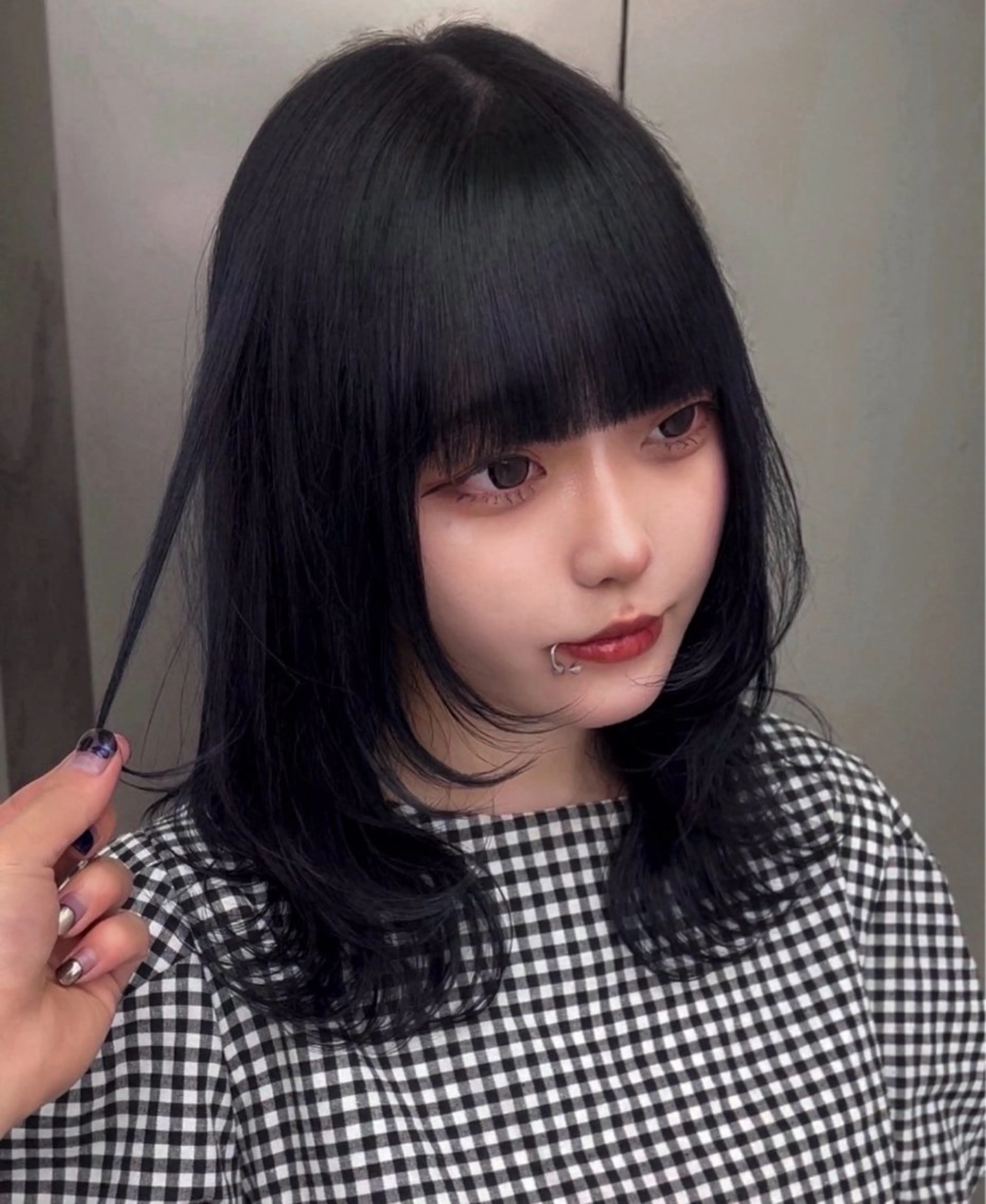 セミロング カット ヘアカラー AISA viewNAGOYAのヘアスタイル