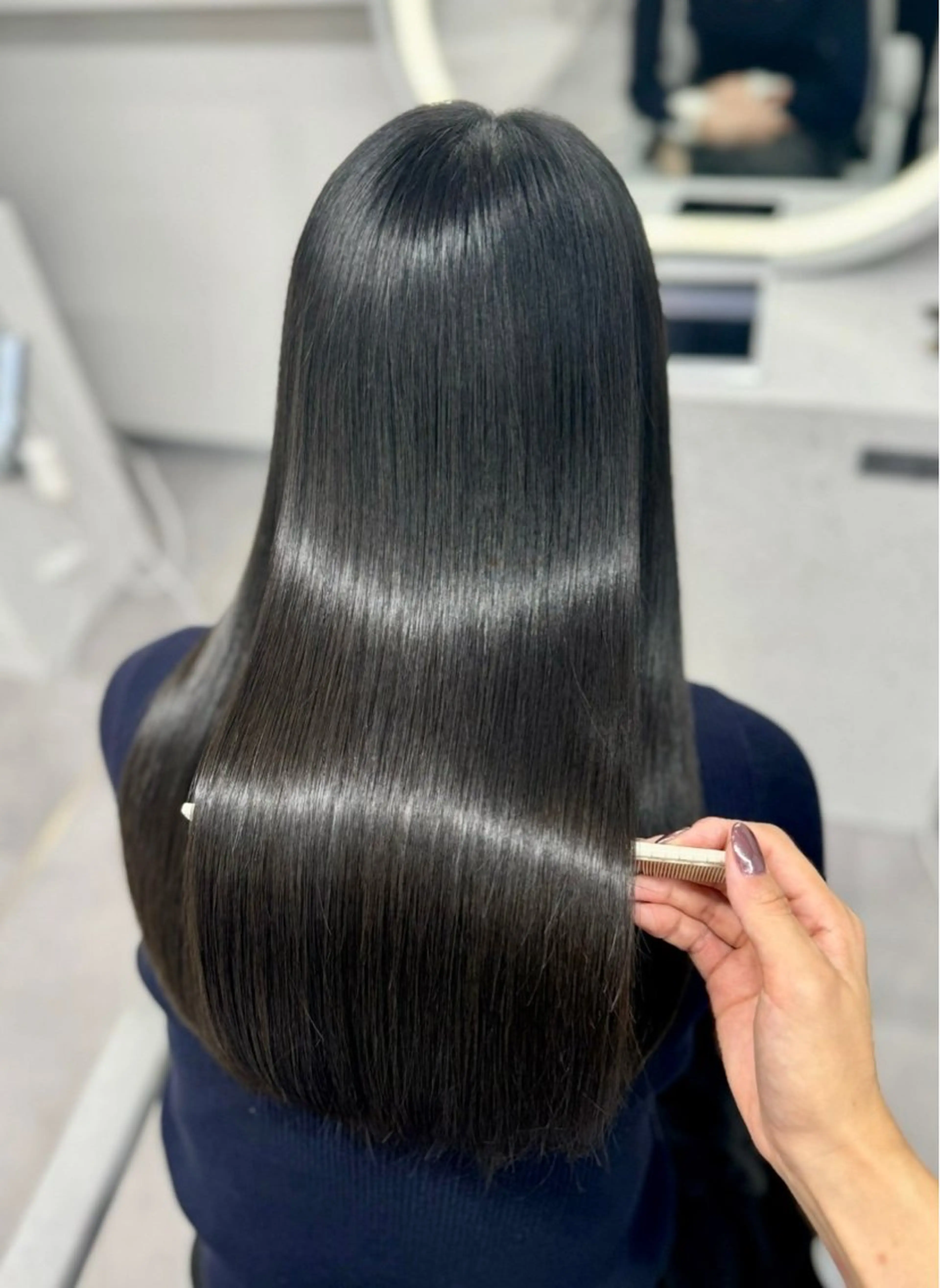 ロング 薮本 真優のヘアスタイル