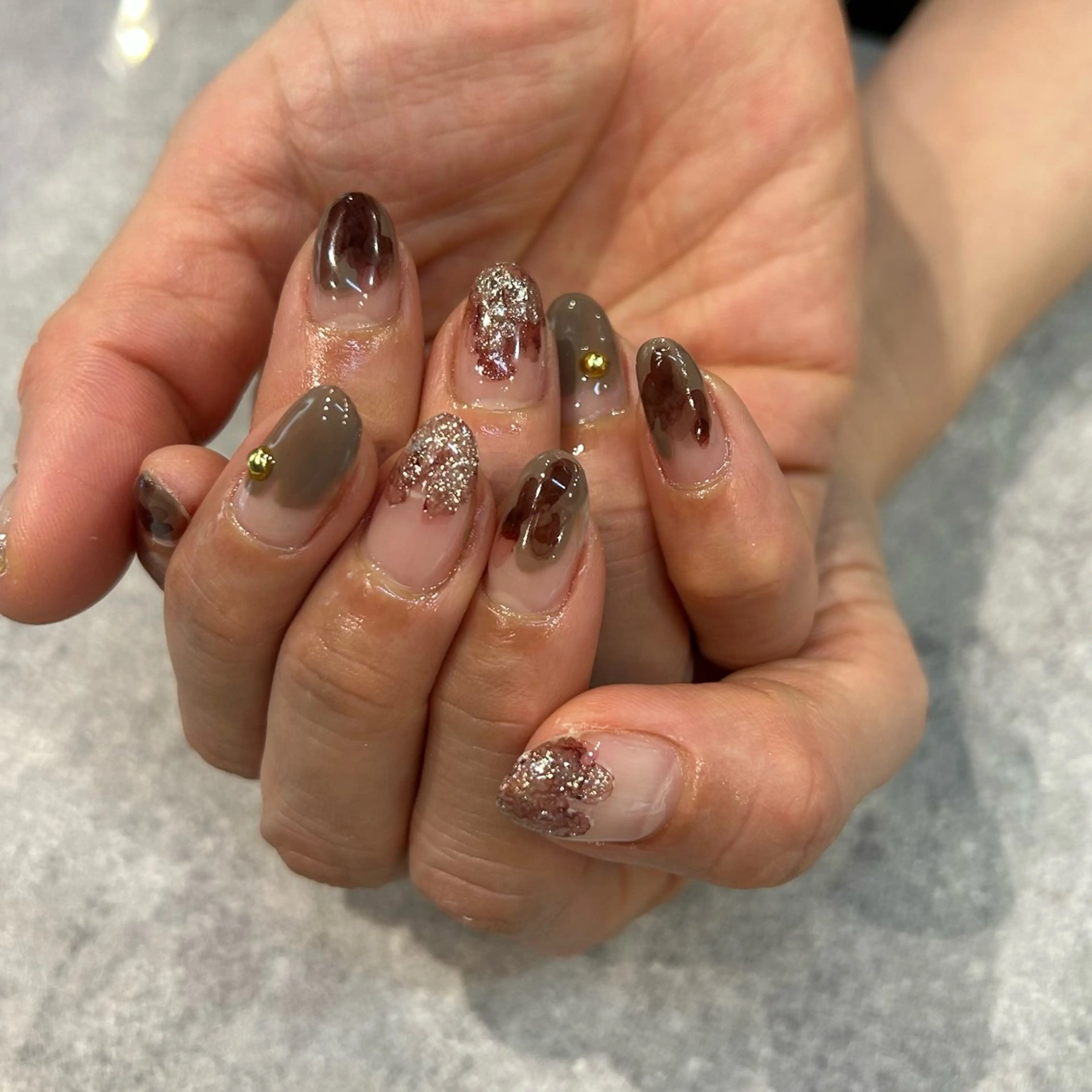 ネイル ニュアンスネイル EmaNail 奈良橿原店所属・EmaNail 🧸Momokaのネイルデザイン