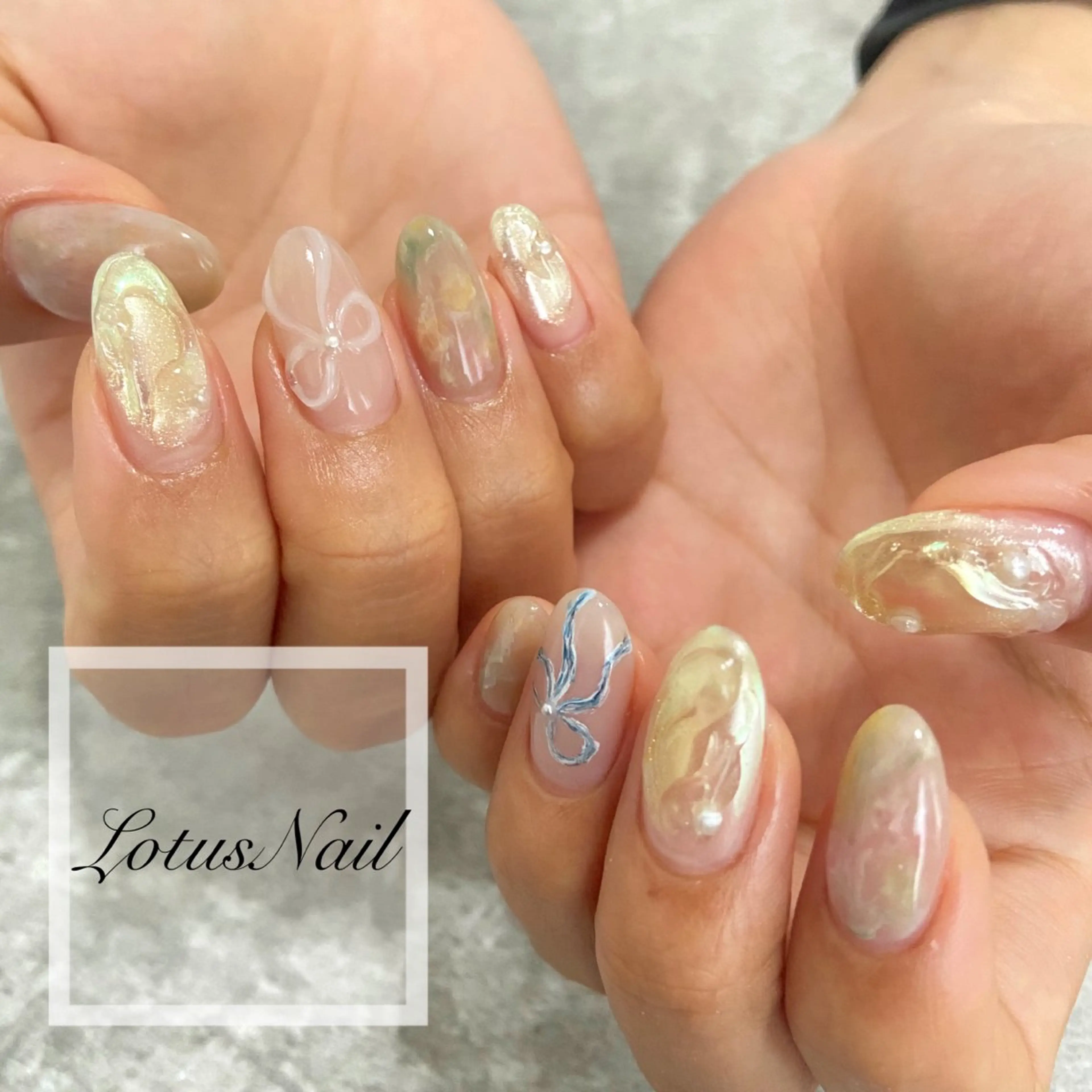 ネイル ハンドネイル Lotus Nailのネイルデザイン