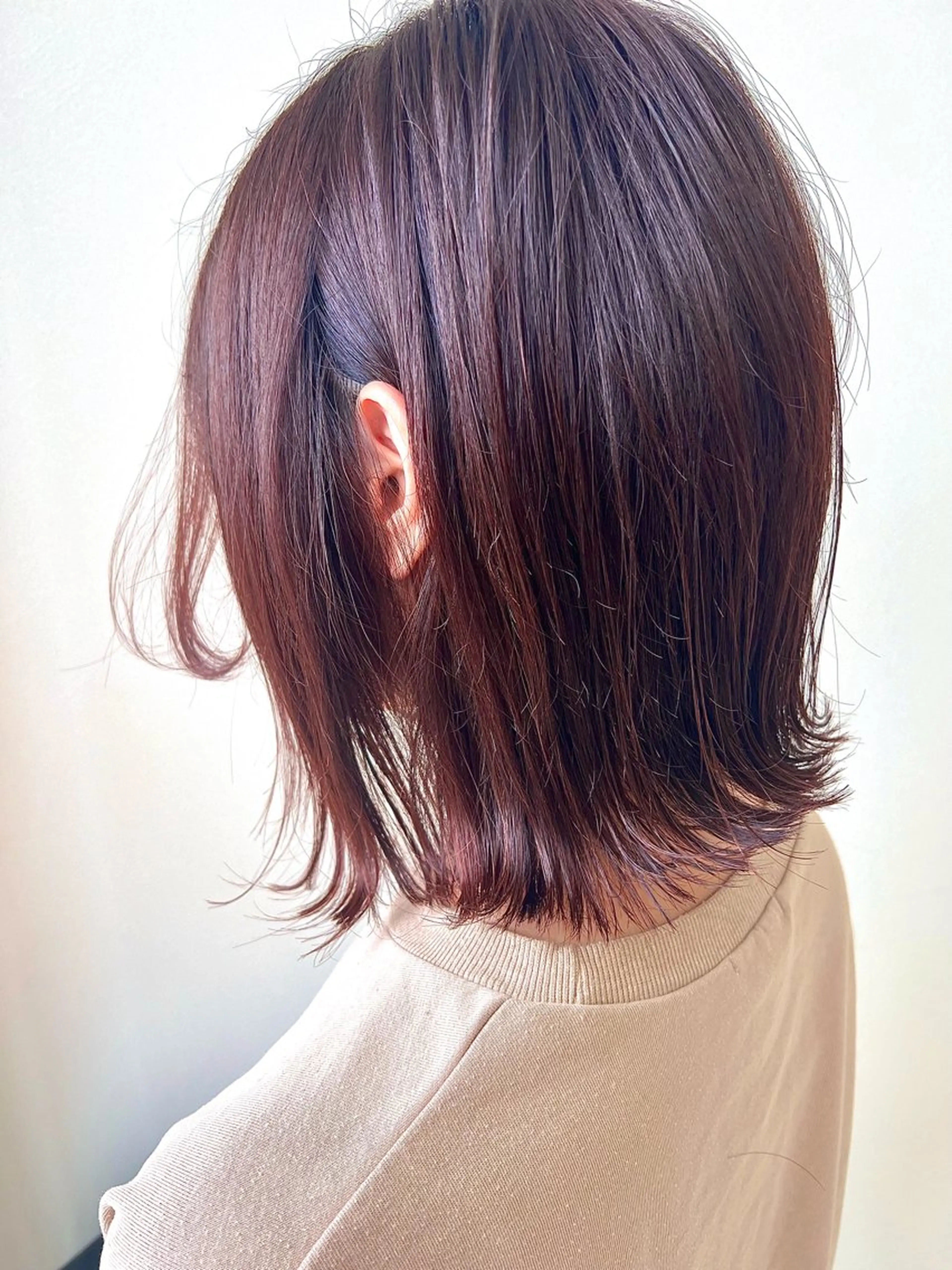 ミディアム LUVISM 神田こころのヘアスタイル