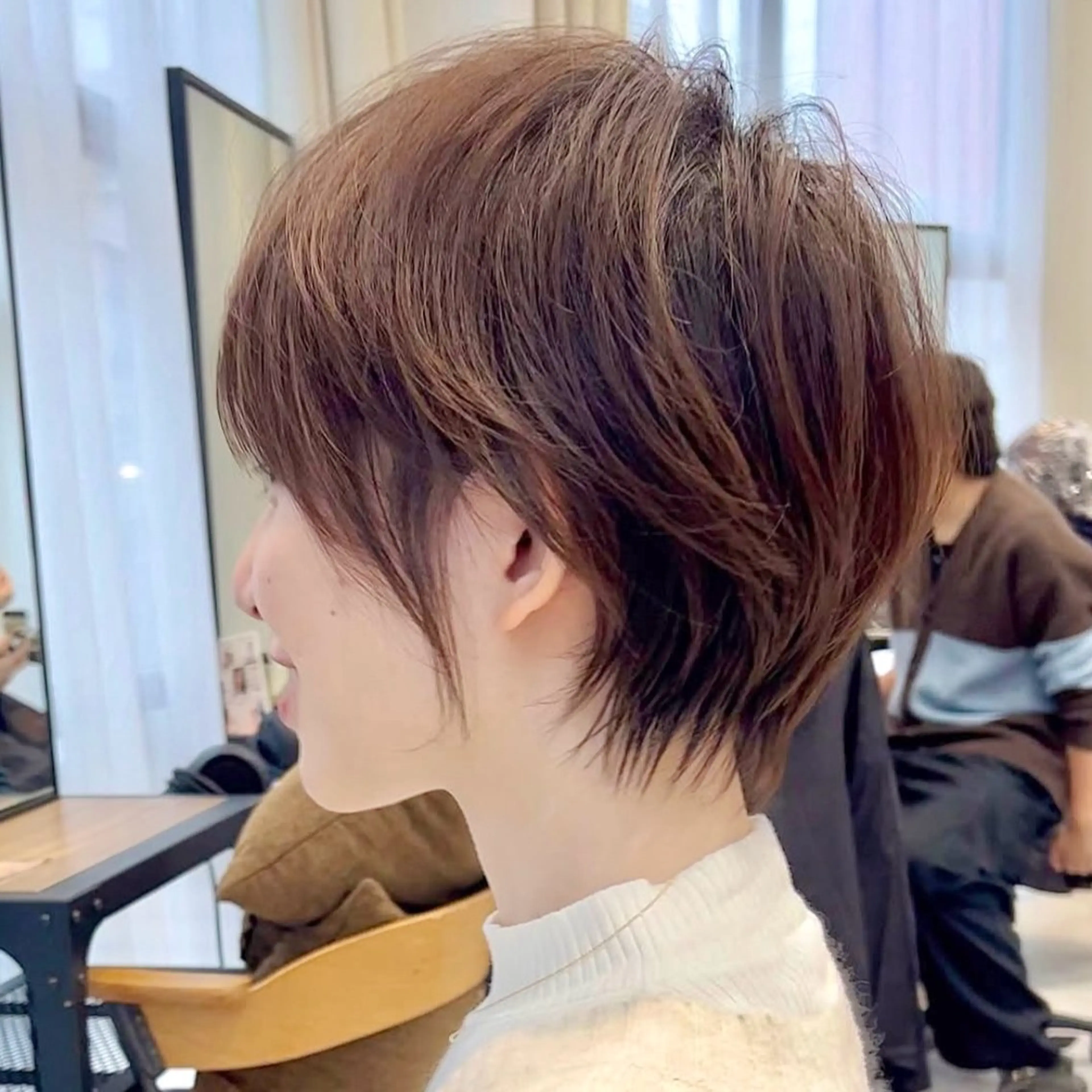 ショート 無料ショートモデル 募集中/ユッティーのヘアスタイル