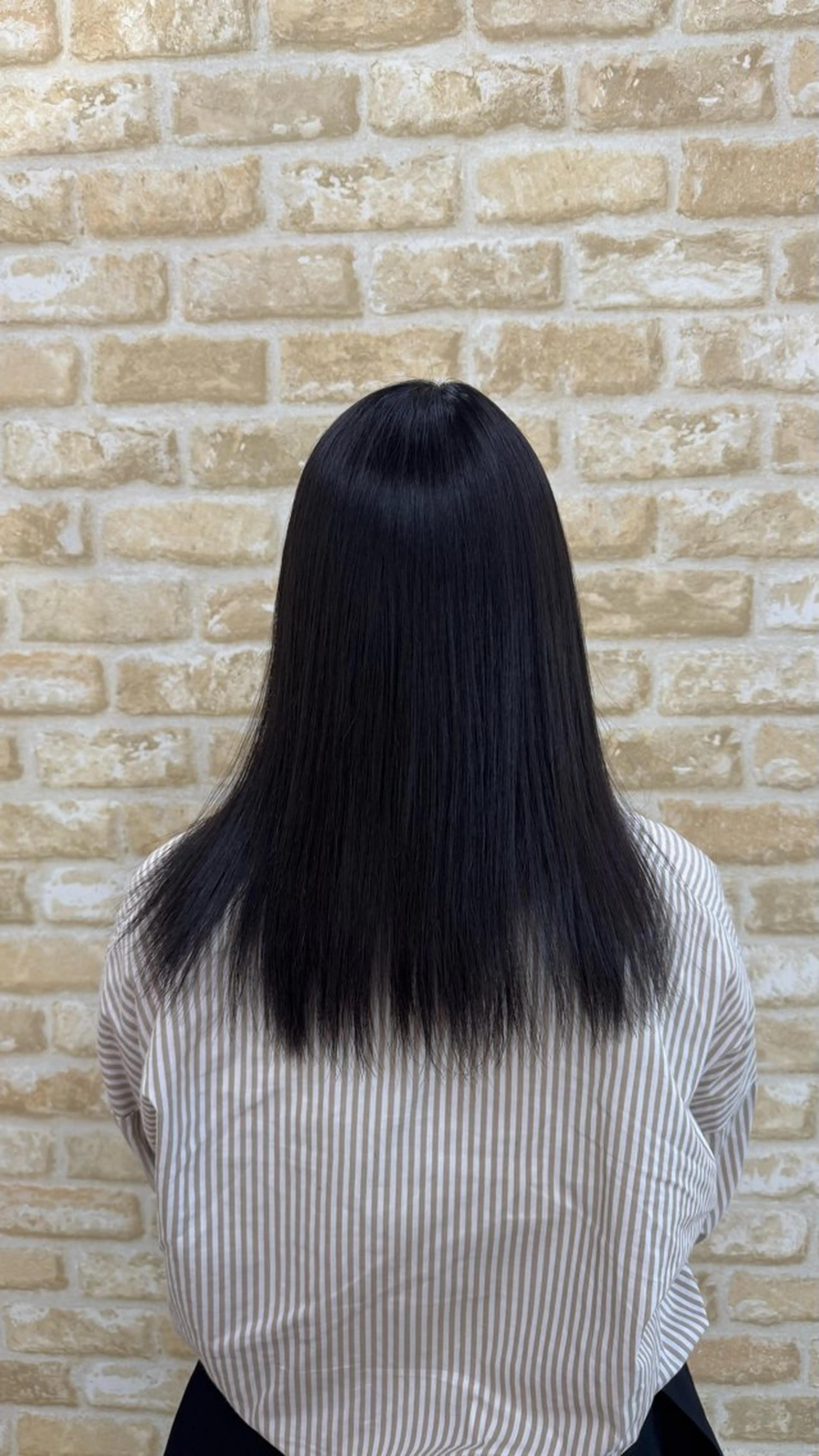 ミディアム 縮毛矯正 英斗 ひでとのヘアスタイル